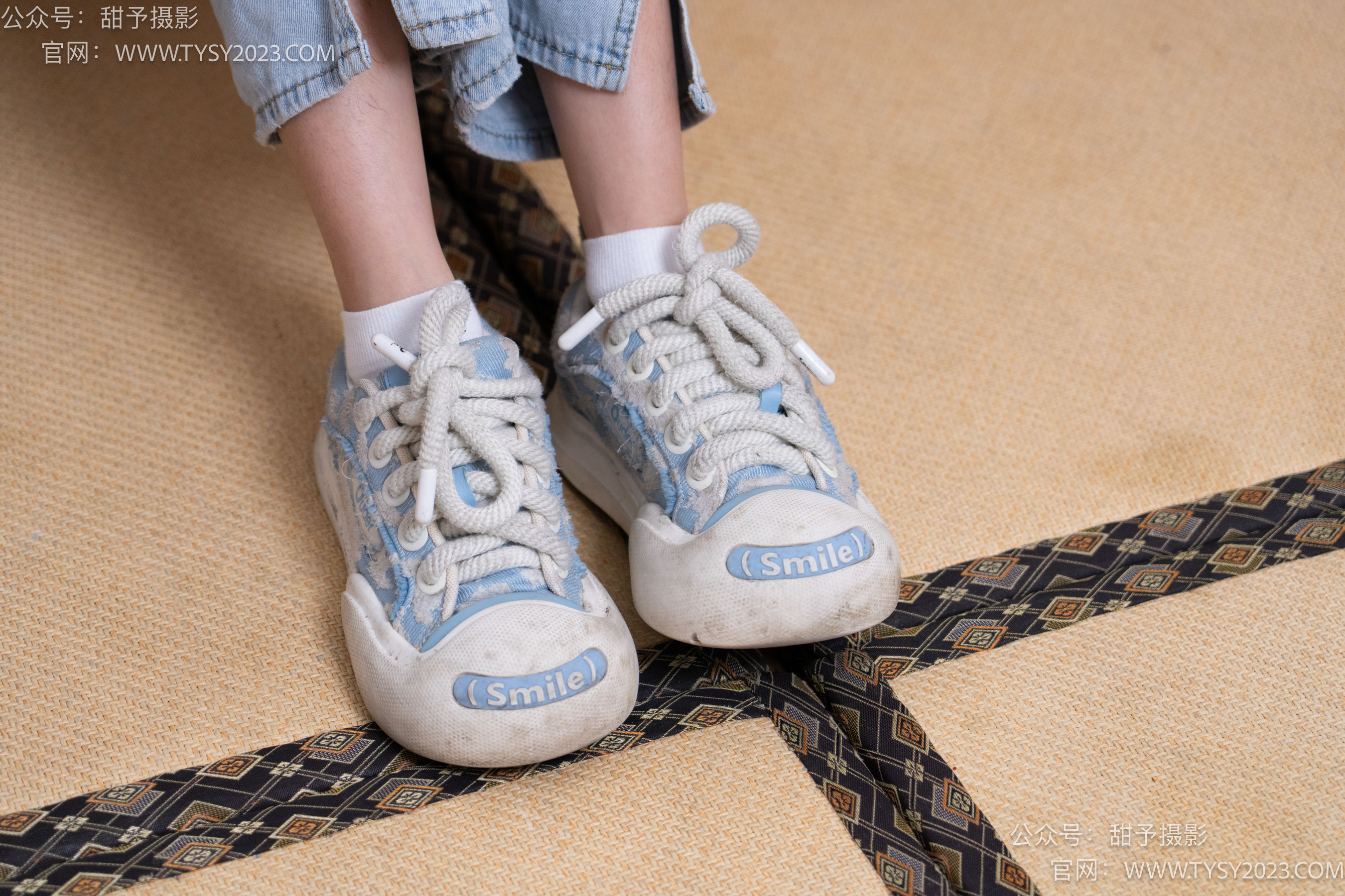 甜予摄影 No.078 雪梨 -帆布鞋、白棉袜、裸足/(140P)