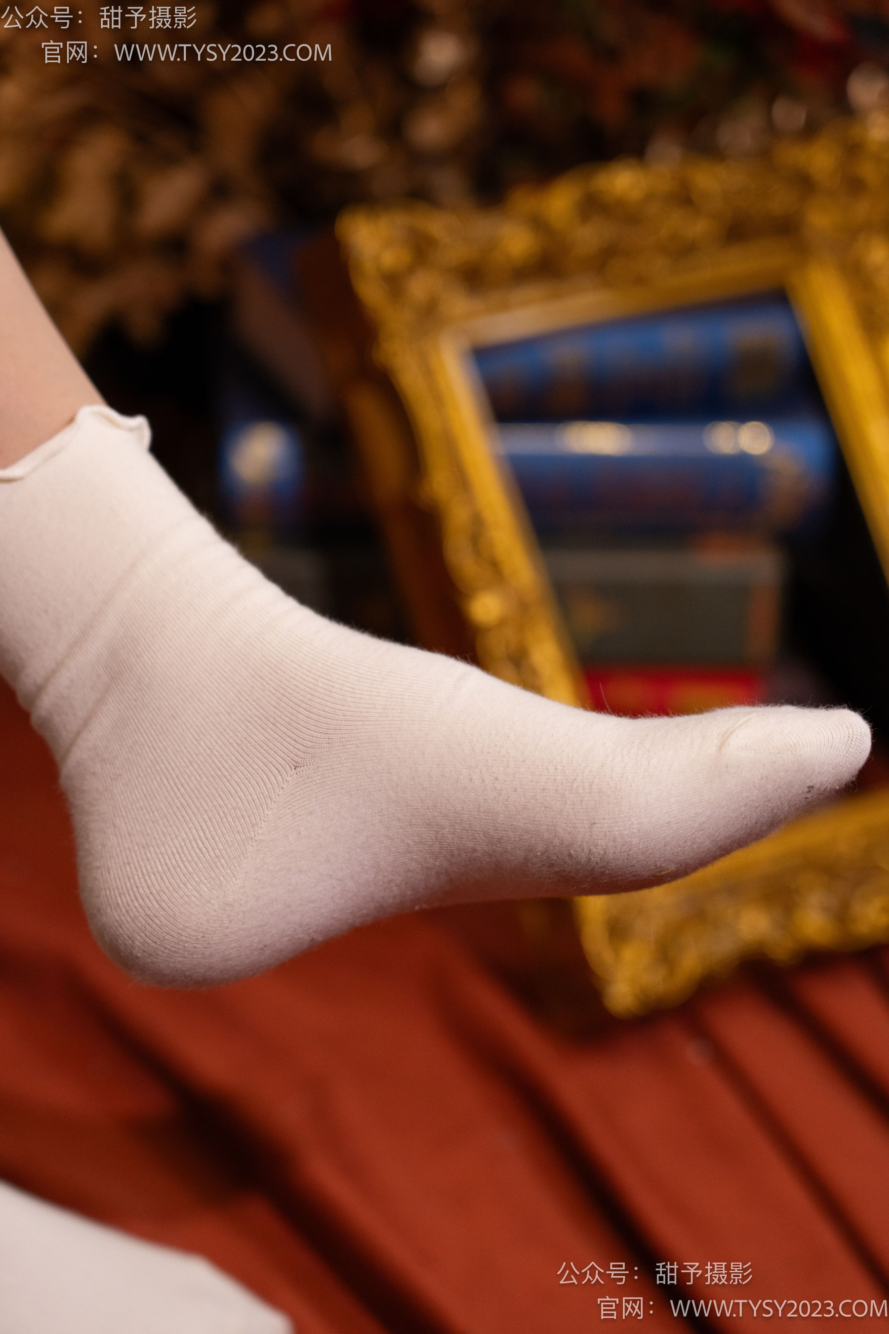 甜予摄影 No.095 璇璇 -旗袍、皮鞋、米白色棉袜、肉丝/(132P)