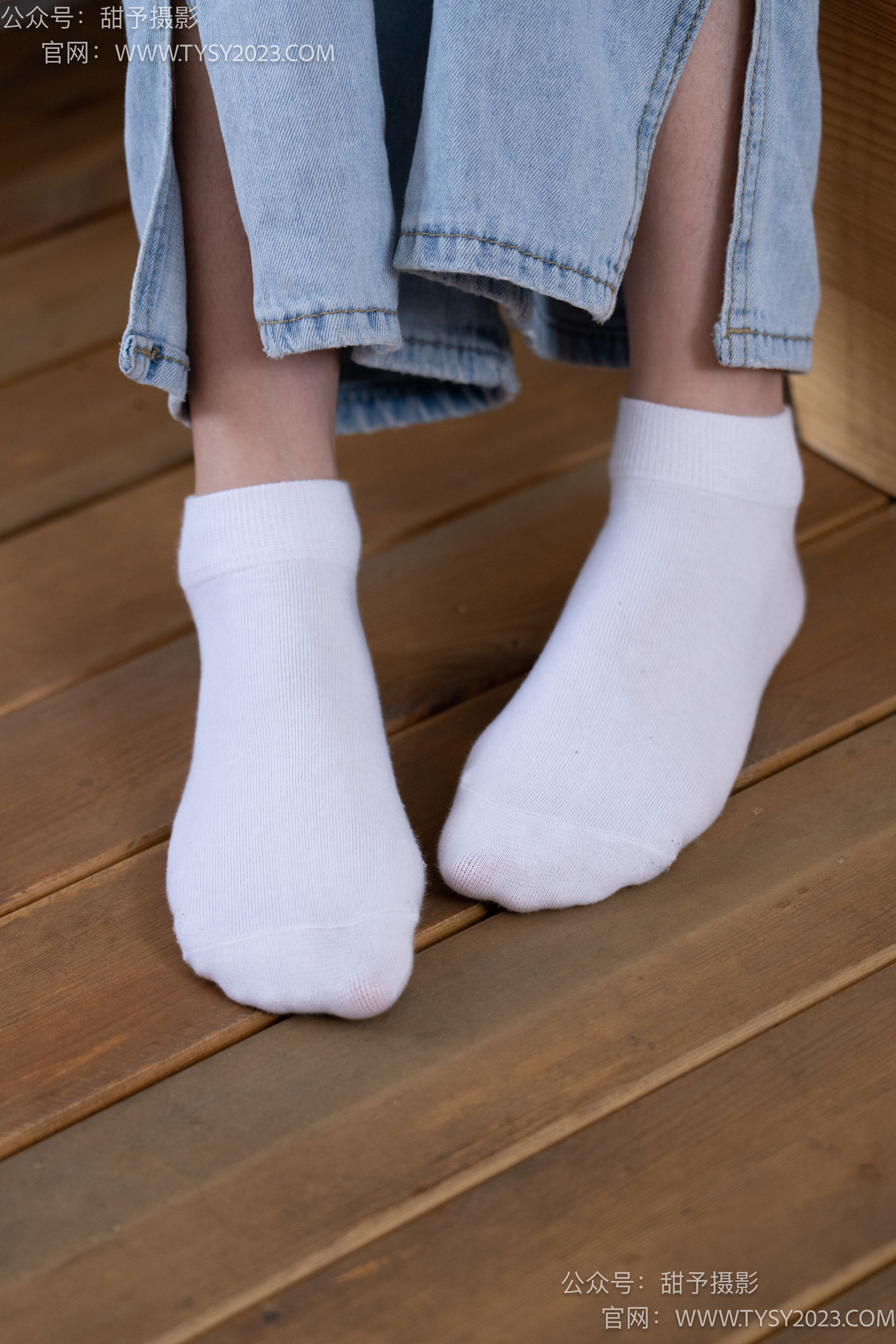 甜予摄影 No.078 雪梨 -帆布鞋、白棉袜、裸足/(140P)