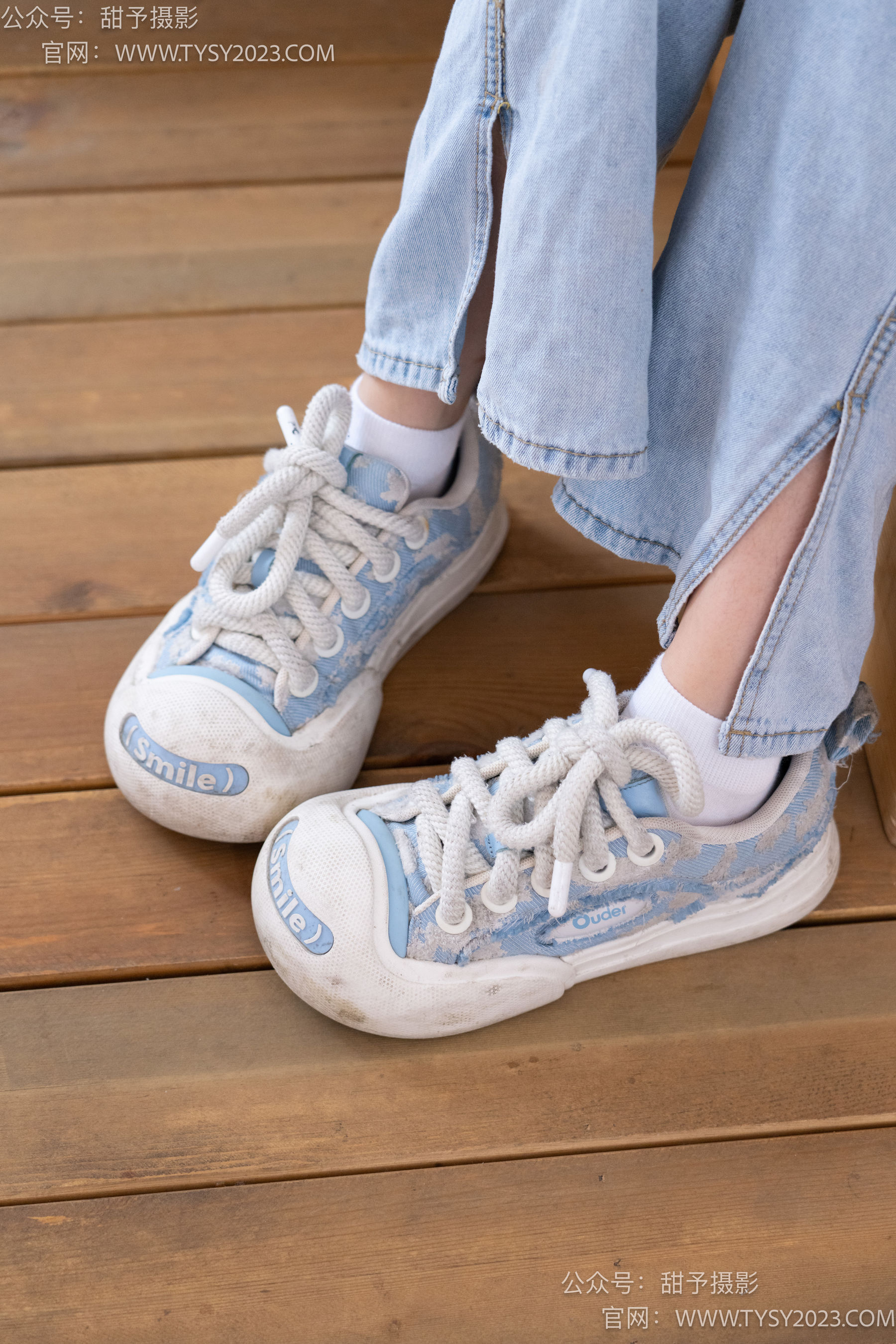 甜予摄影 No.078 雪梨 -帆布鞋、白棉袜、裸足/(140P)