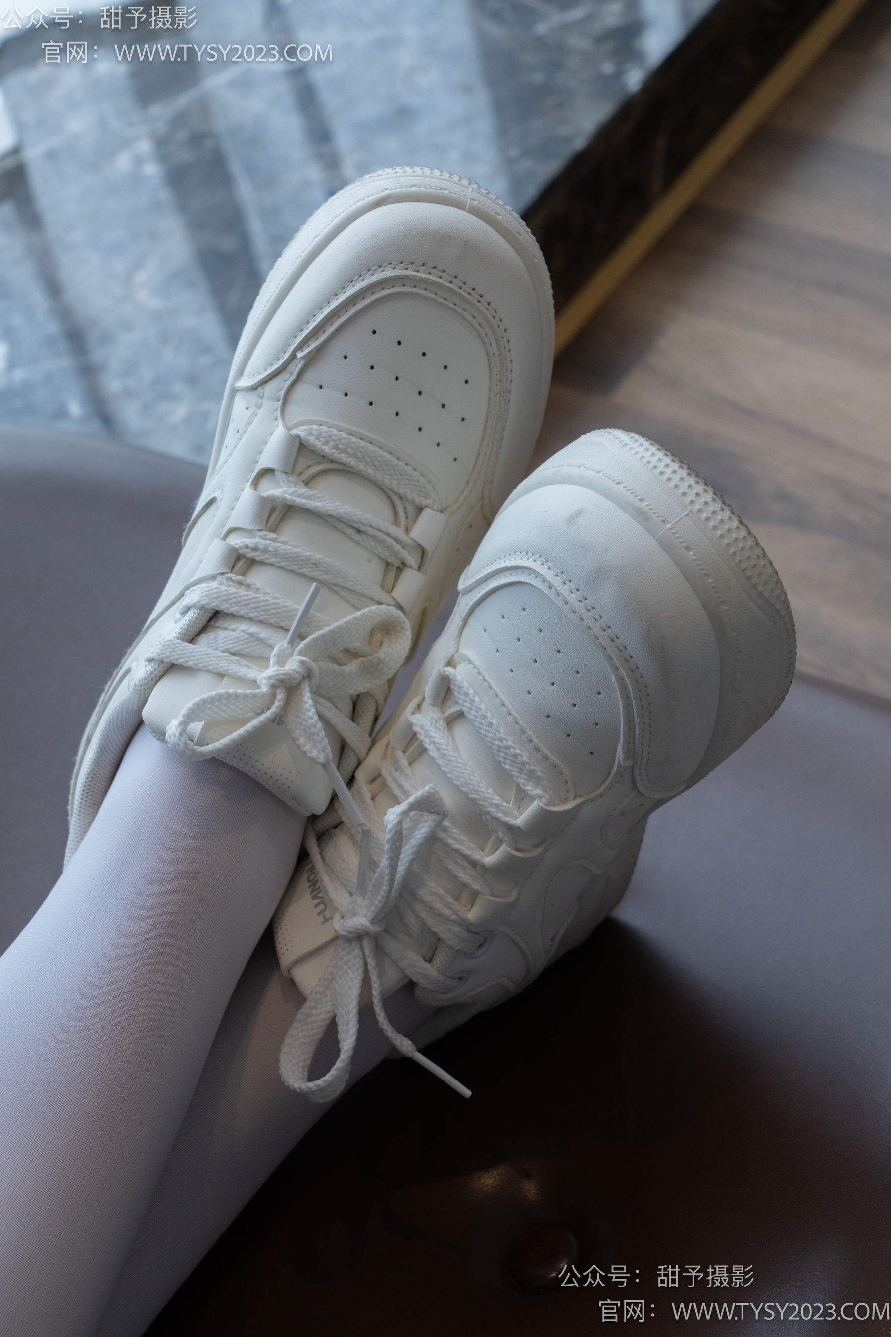 甜予摄影 No.089 璇璇 -板鞋、厚白丝/(136P)