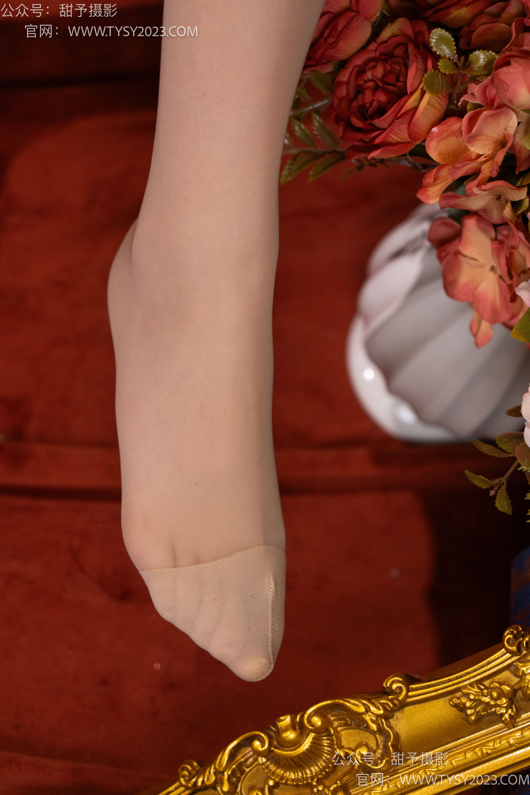 甜予摄影 No.095 璇璇 -旗袍、皮鞋、米白色棉袜、肉丝/(132P)