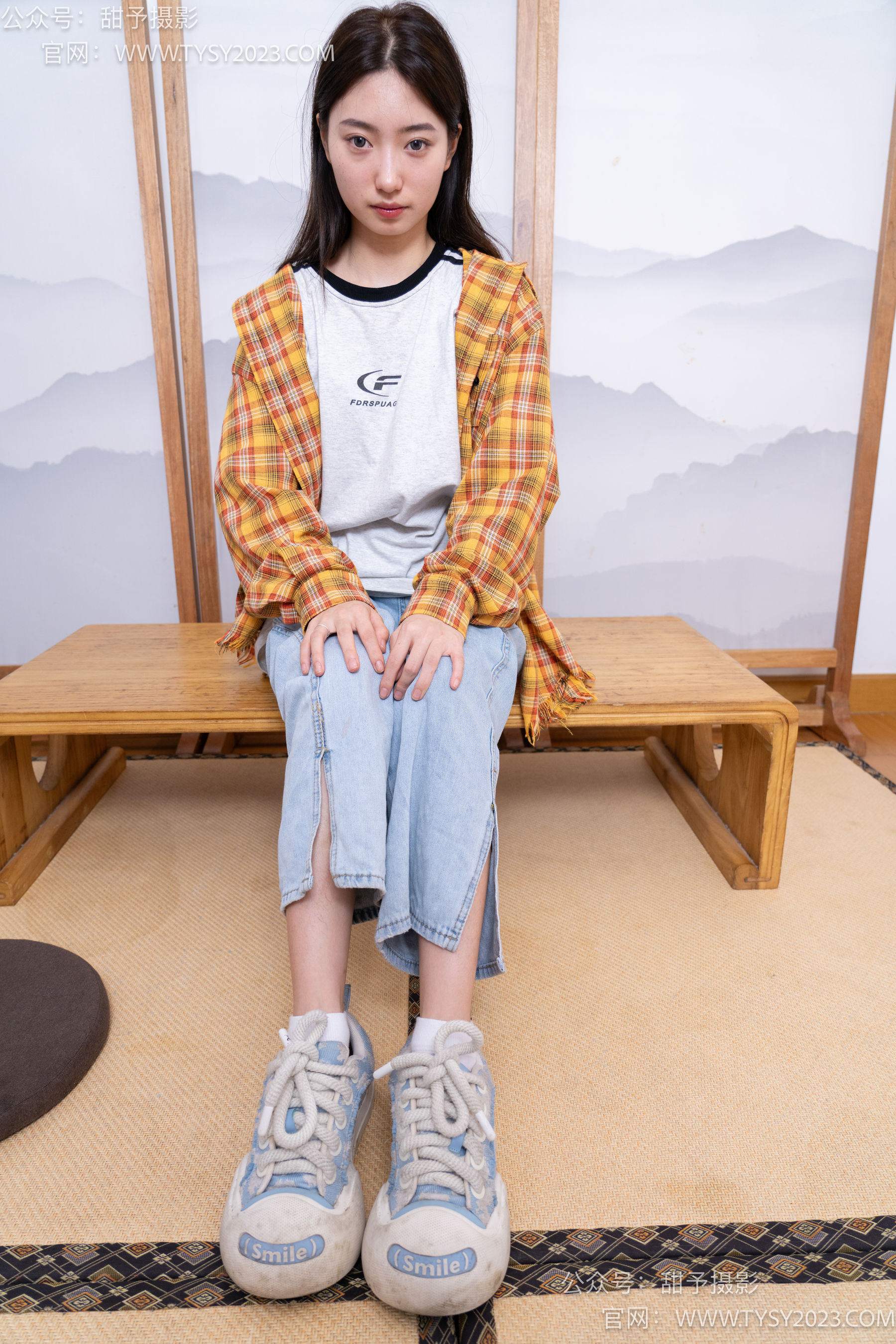 甜予摄影 No.078 雪梨 -帆布鞋、白棉袜、裸足/(140P)