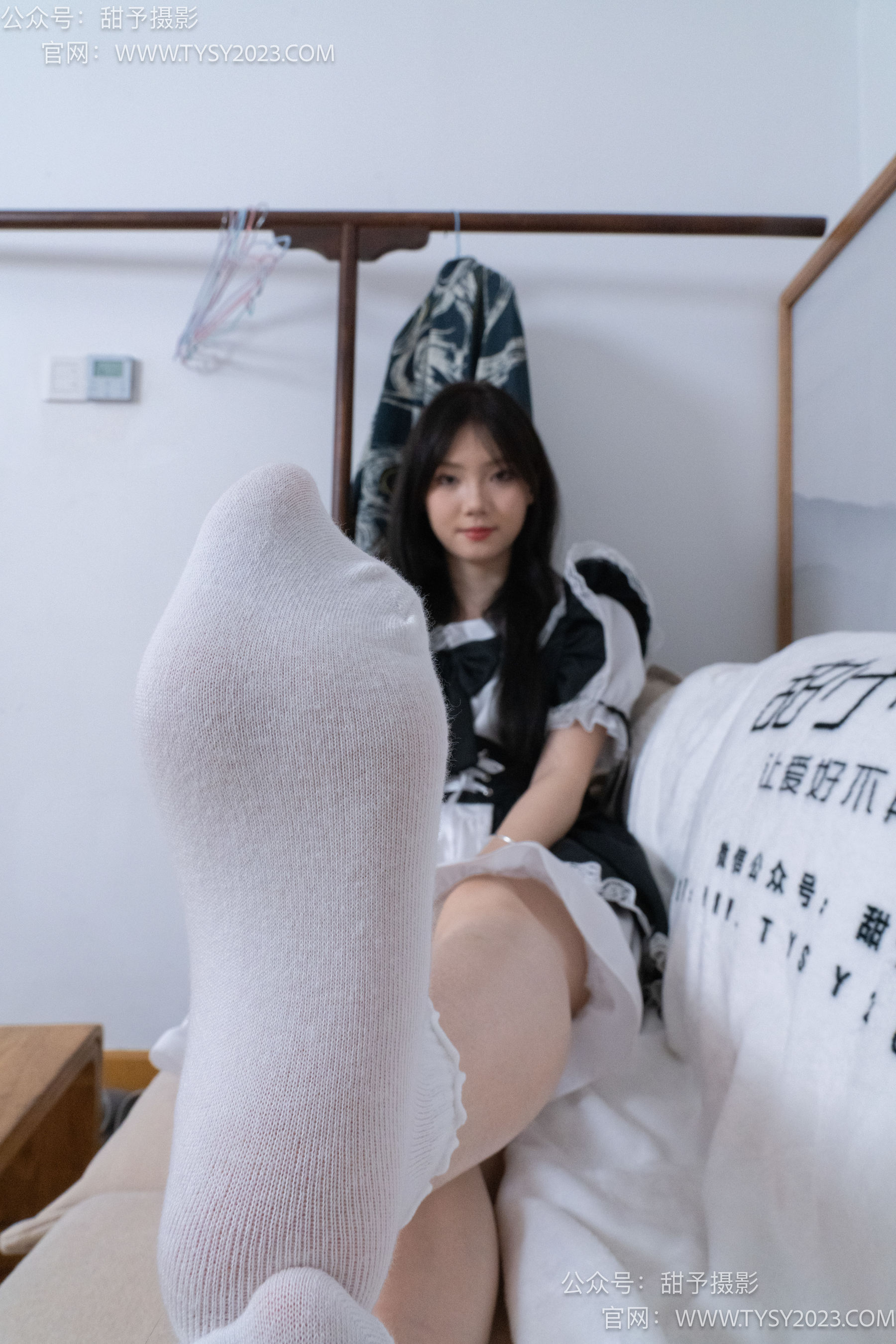 甜予摄影 No.083 璇璇 -运动鞋、白棉袜、裸足/(133P)