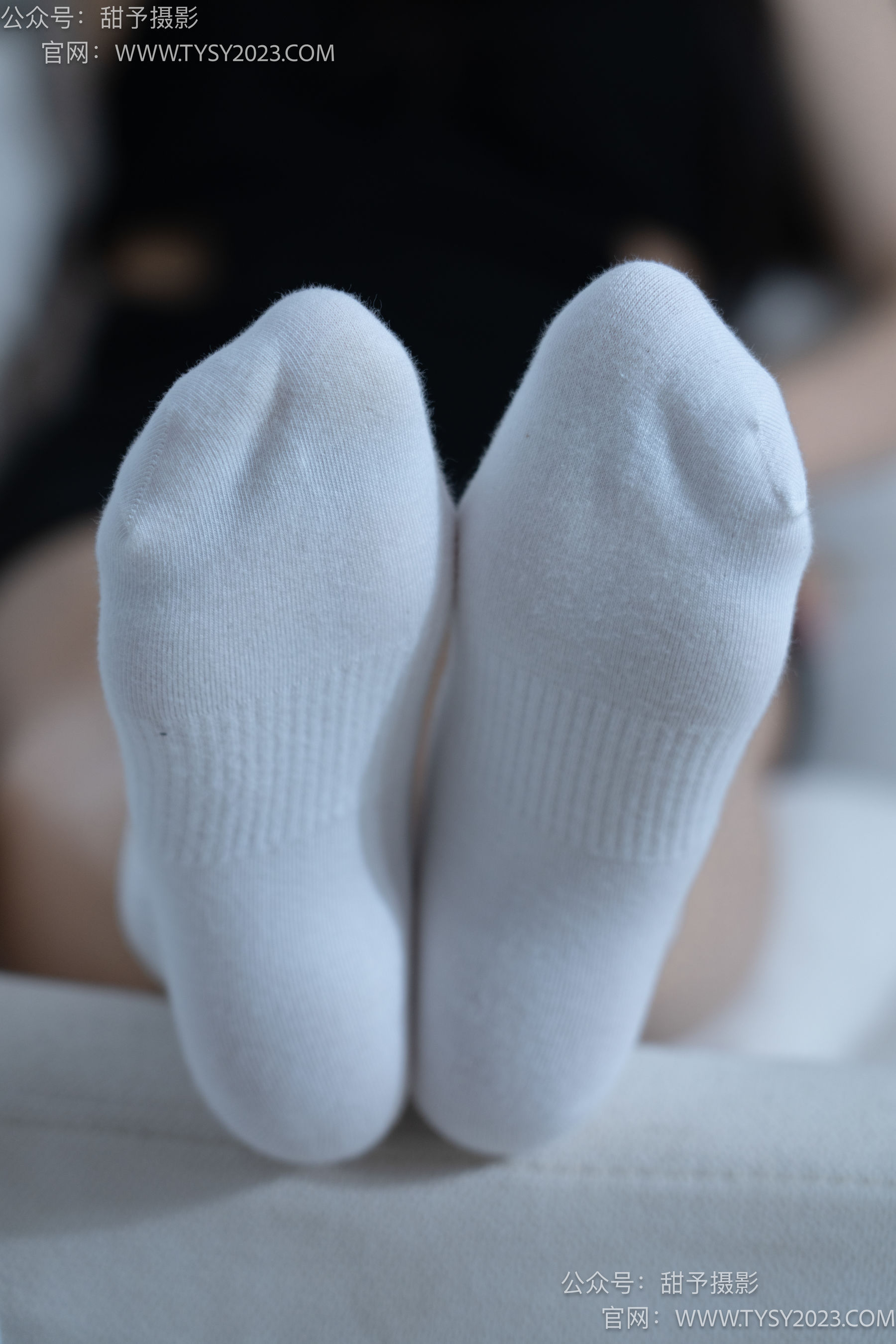 甜予摄影 No.082 筱筱 -帆布鞋、白棉袜、裸足/(116P)