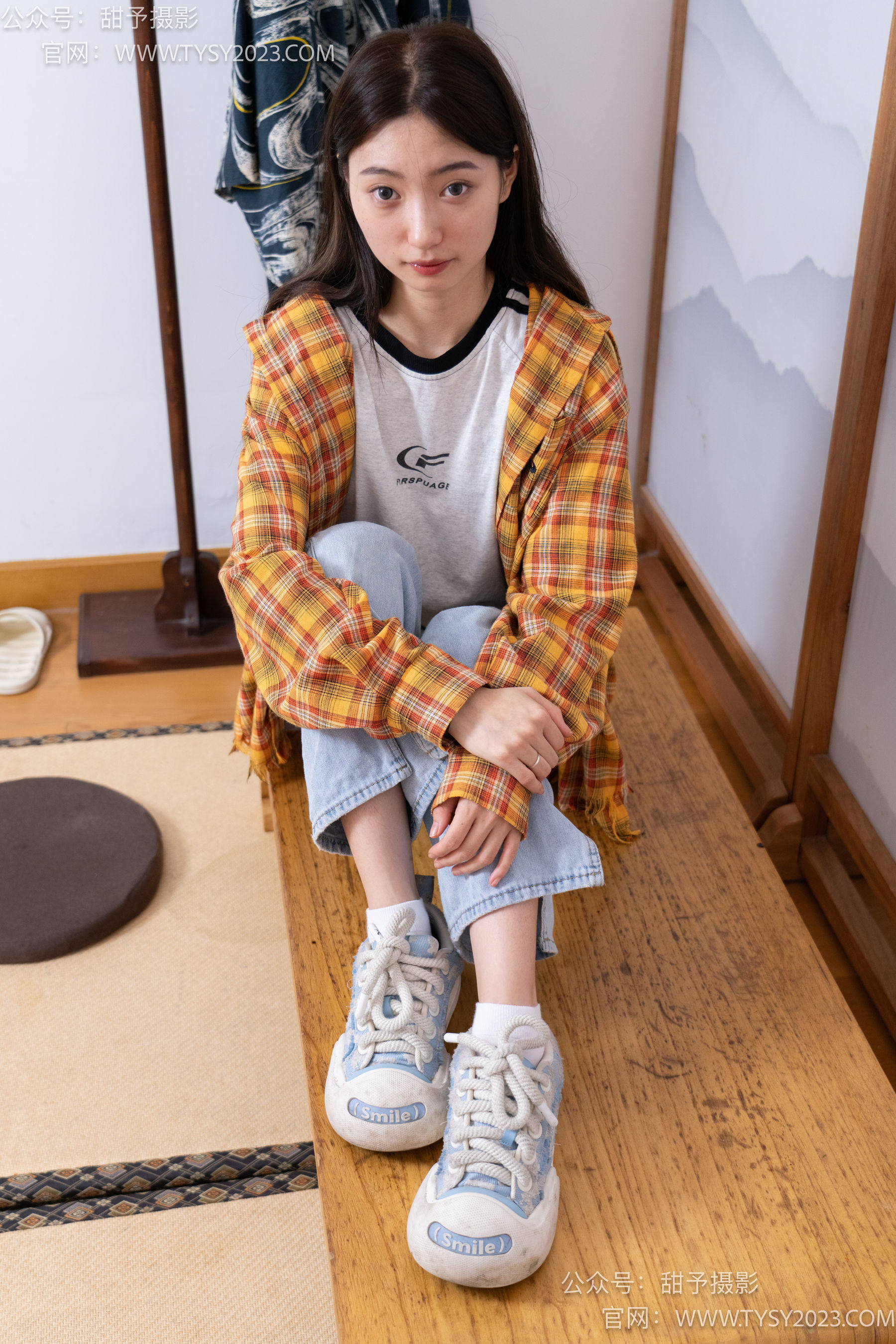 甜予摄影 No.078 雪梨 -帆布鞋、白棉袜、裸足/(140P)