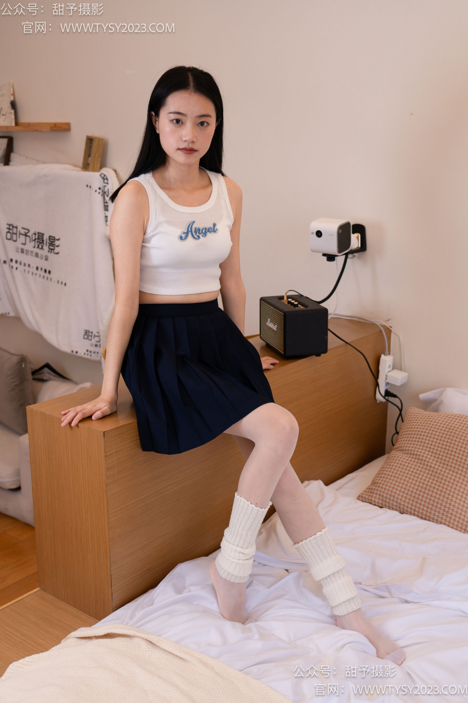 甜予摄影 No.097 齐齐 -运动鞋、薄白丝（脚尖加固款）/(125P)