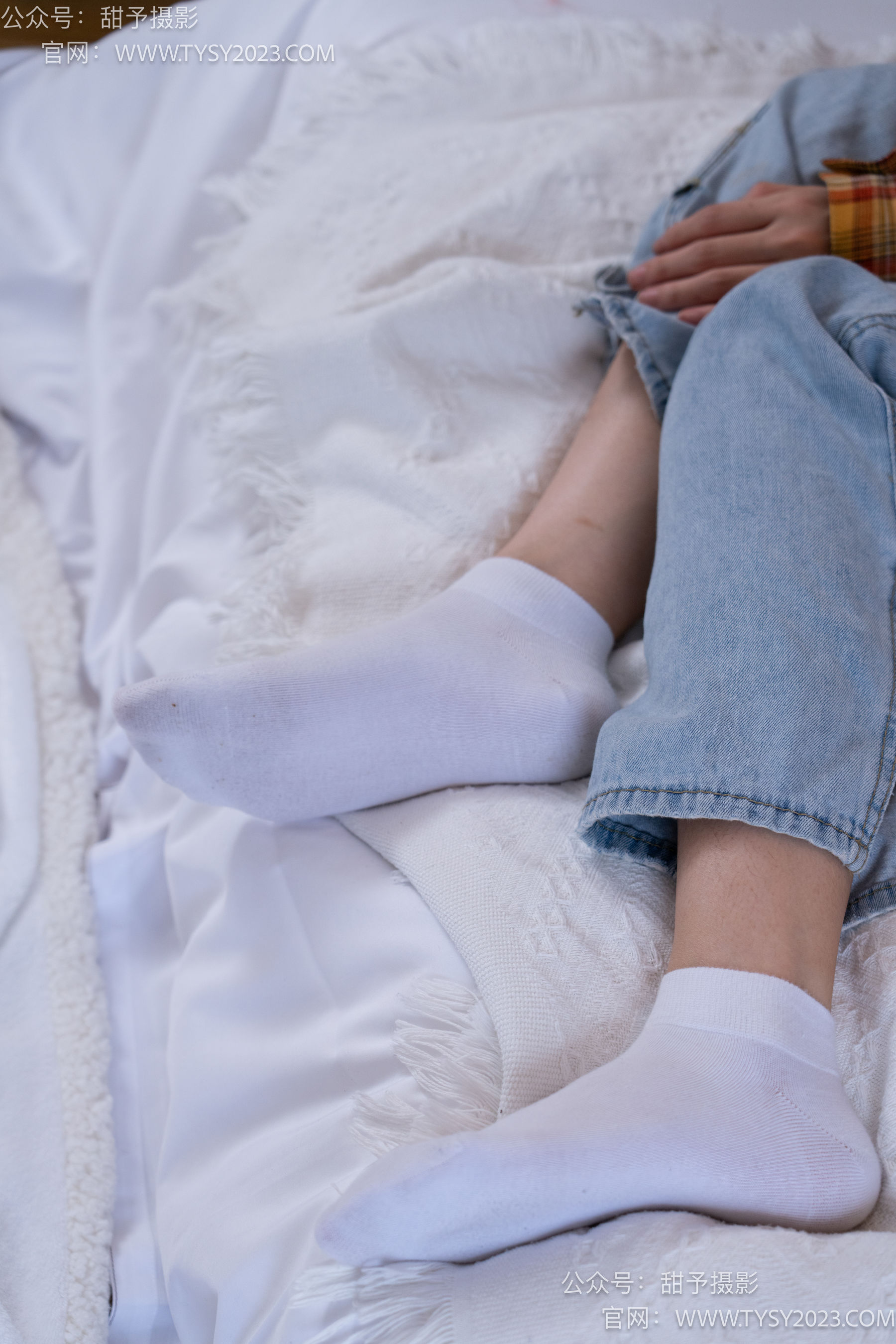 甜予摄影 No.078 雪梨 -帆布鞋、白棉袜、裸足/(140P)