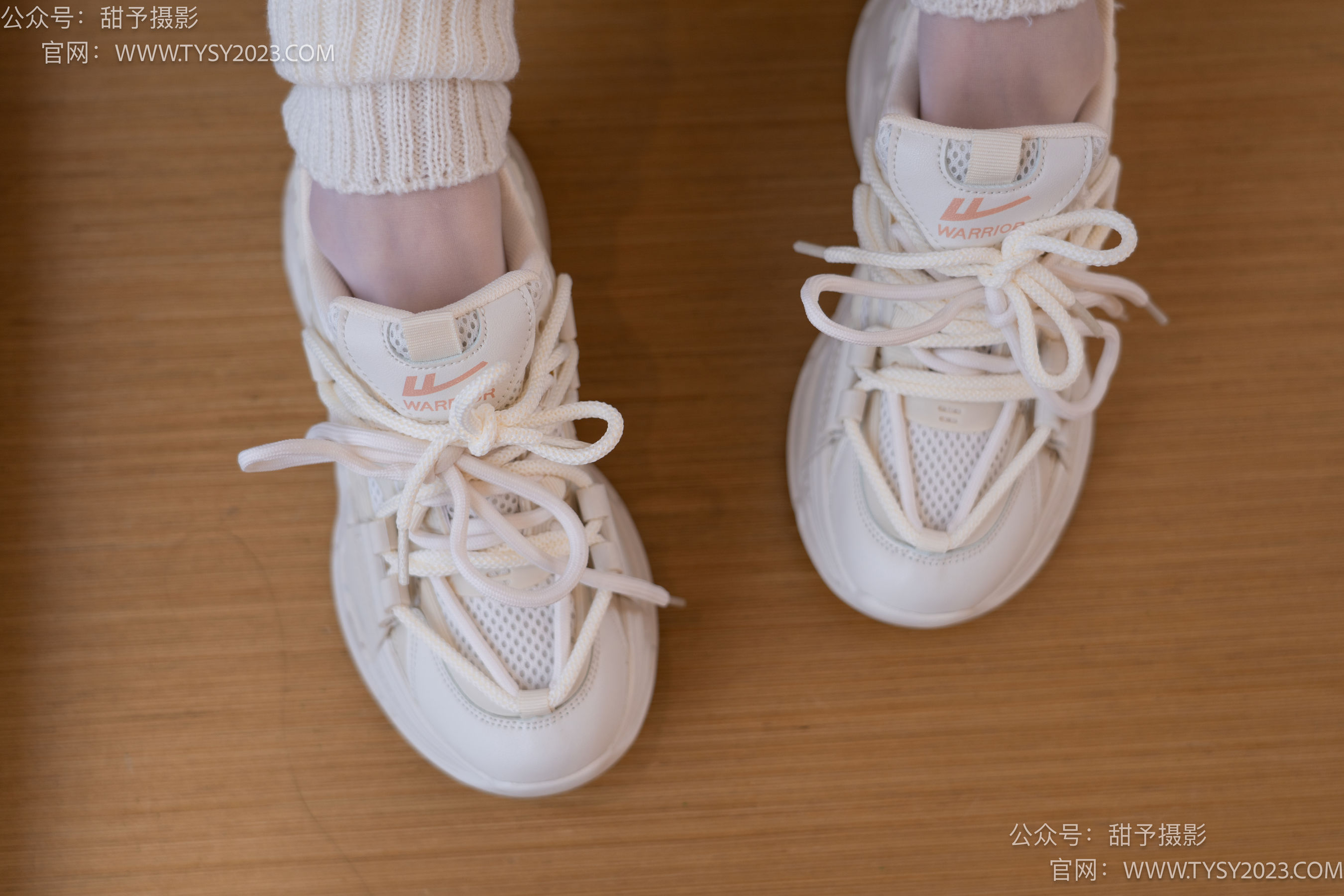 甜予摄影 No.097 齐齐 -运动鞋、薄白丝（脚尖加固款）/(125P)