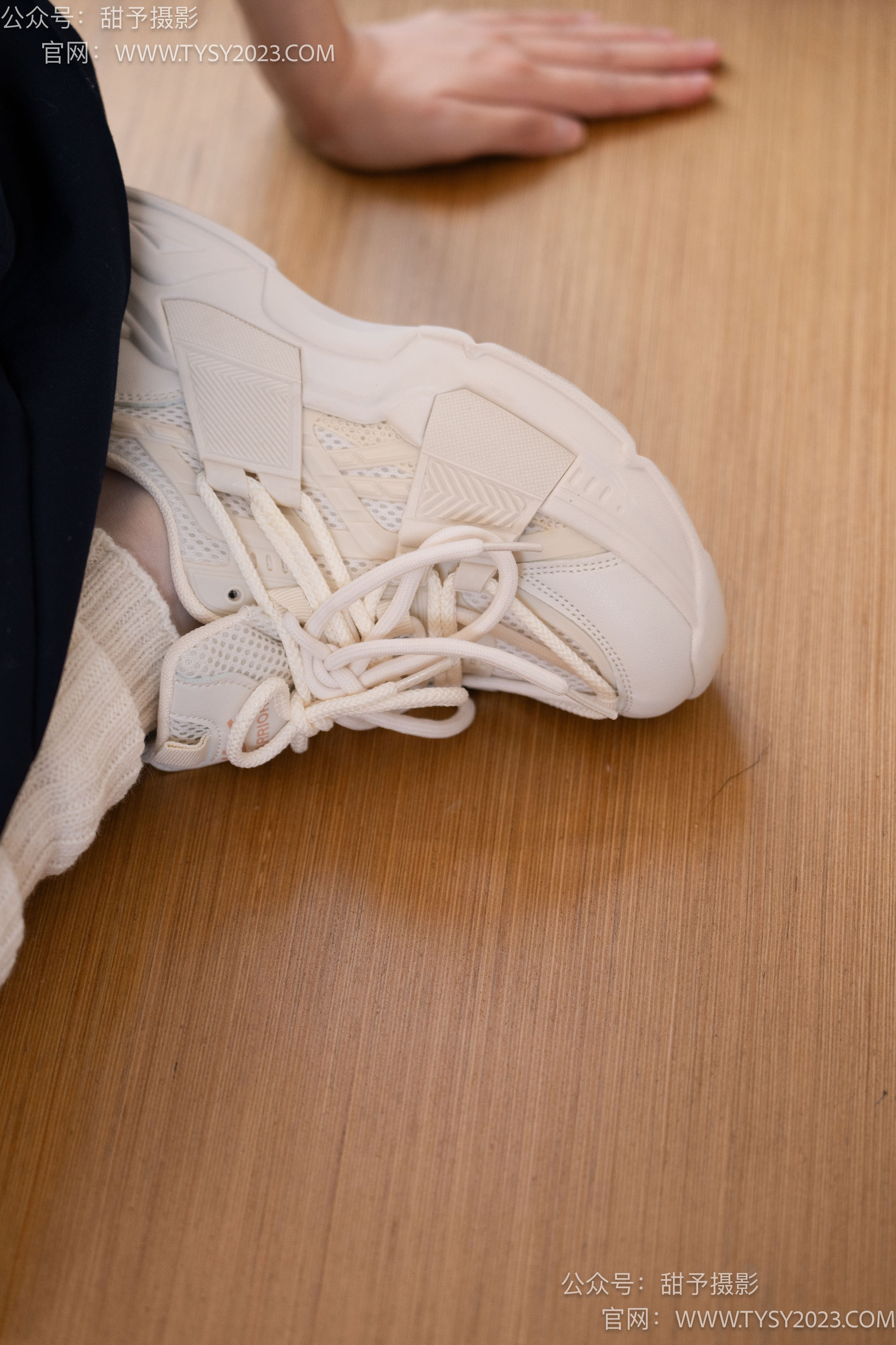 甜予摄影 No.097 齐齐 -运动鞋、薄白丝（脚尖加固款）/(125P)