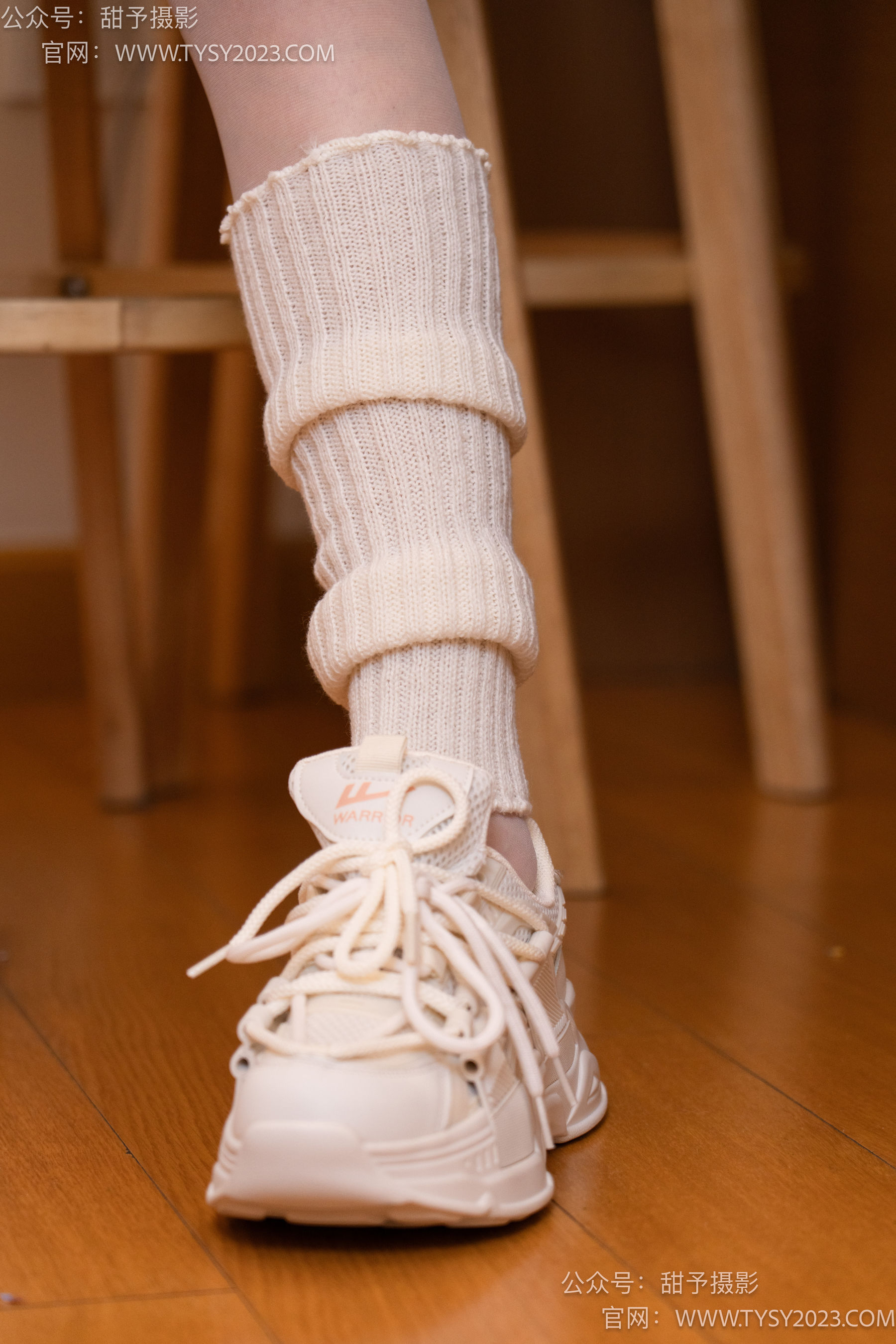 甜予摄影 No.097 齐齐 -运动鞋、薄白丝（脚尖加固款）/(125P)