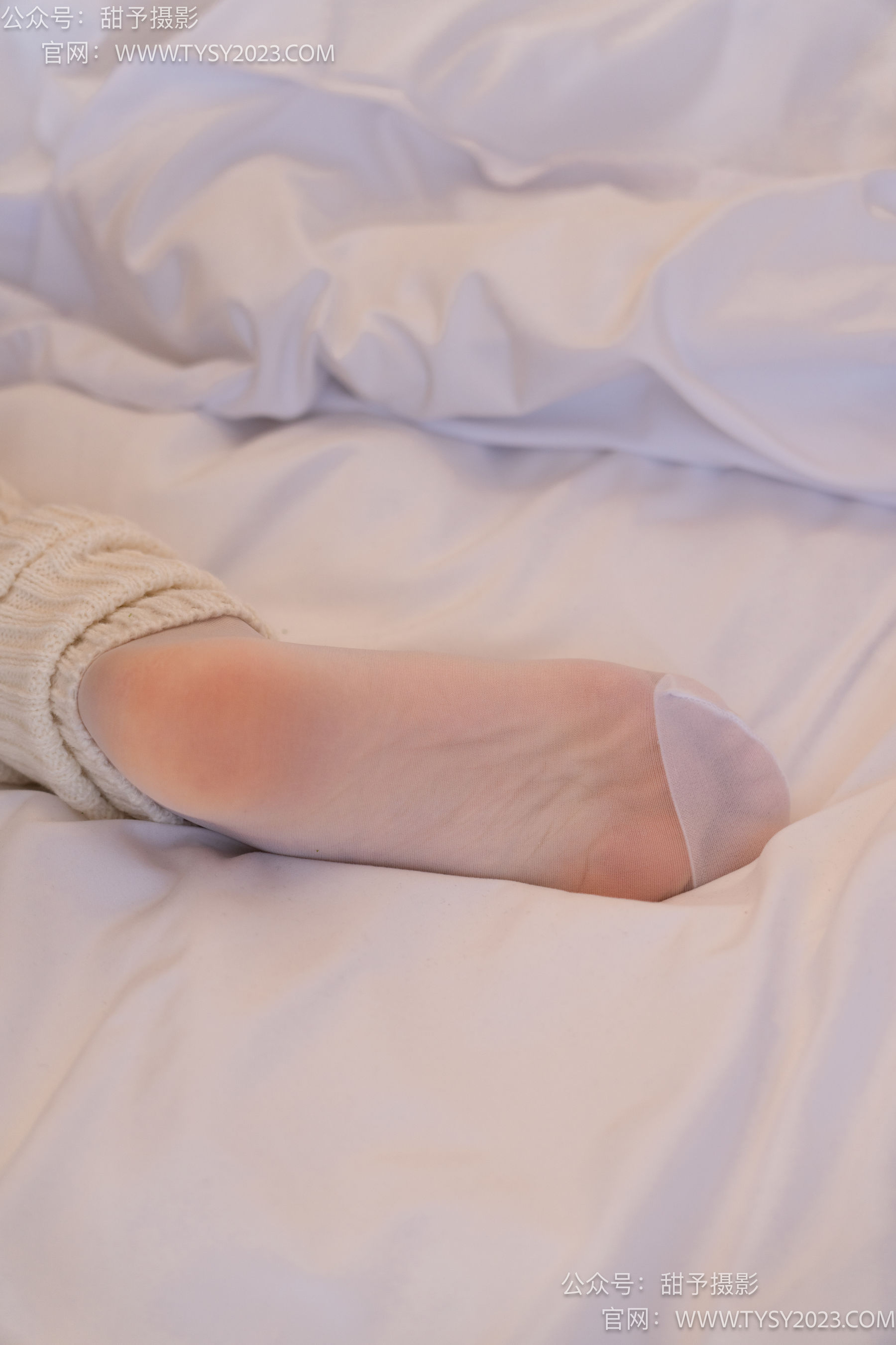 甜予摄影 No.097 齐齐 -运动鞋、薄白丝（脚尖加固款）/(125P)