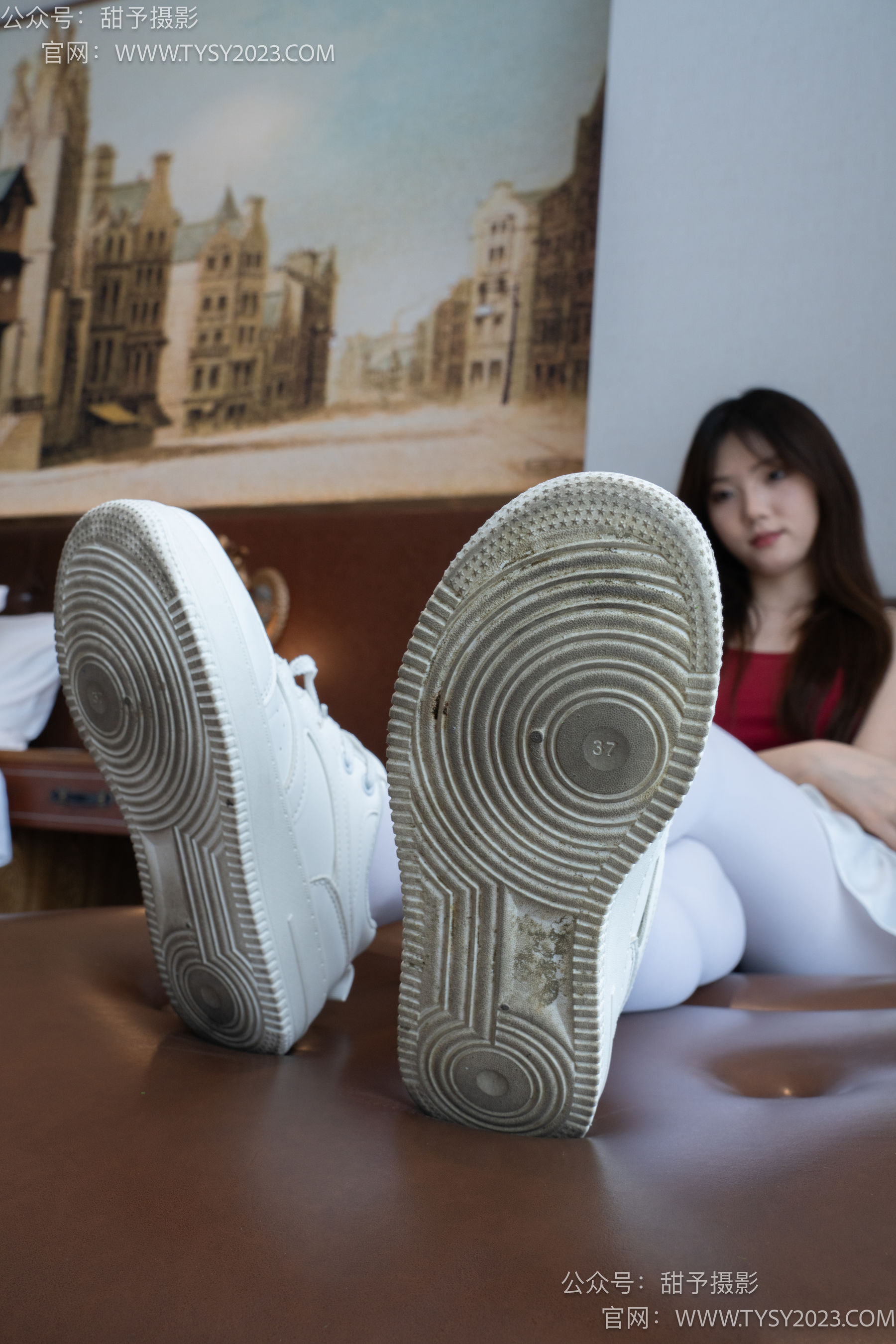 甜予摄影 No.089 璇璇 -板鞋、厚白丝/(136P)