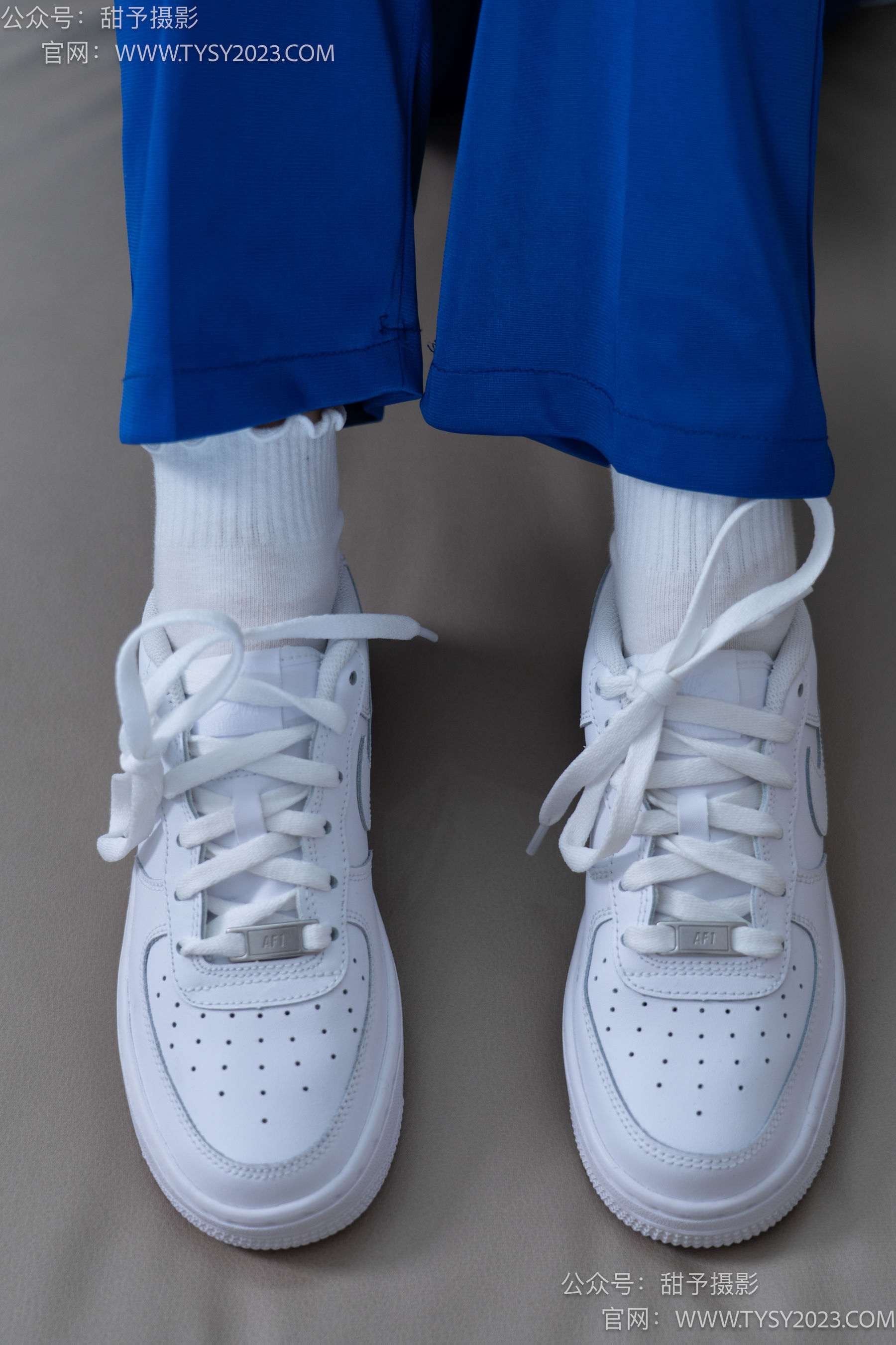 甜予摄影 No.098 璇璇 -校服、板鞋、白棉袜、肉丝（脚尖加固款）/(135P)