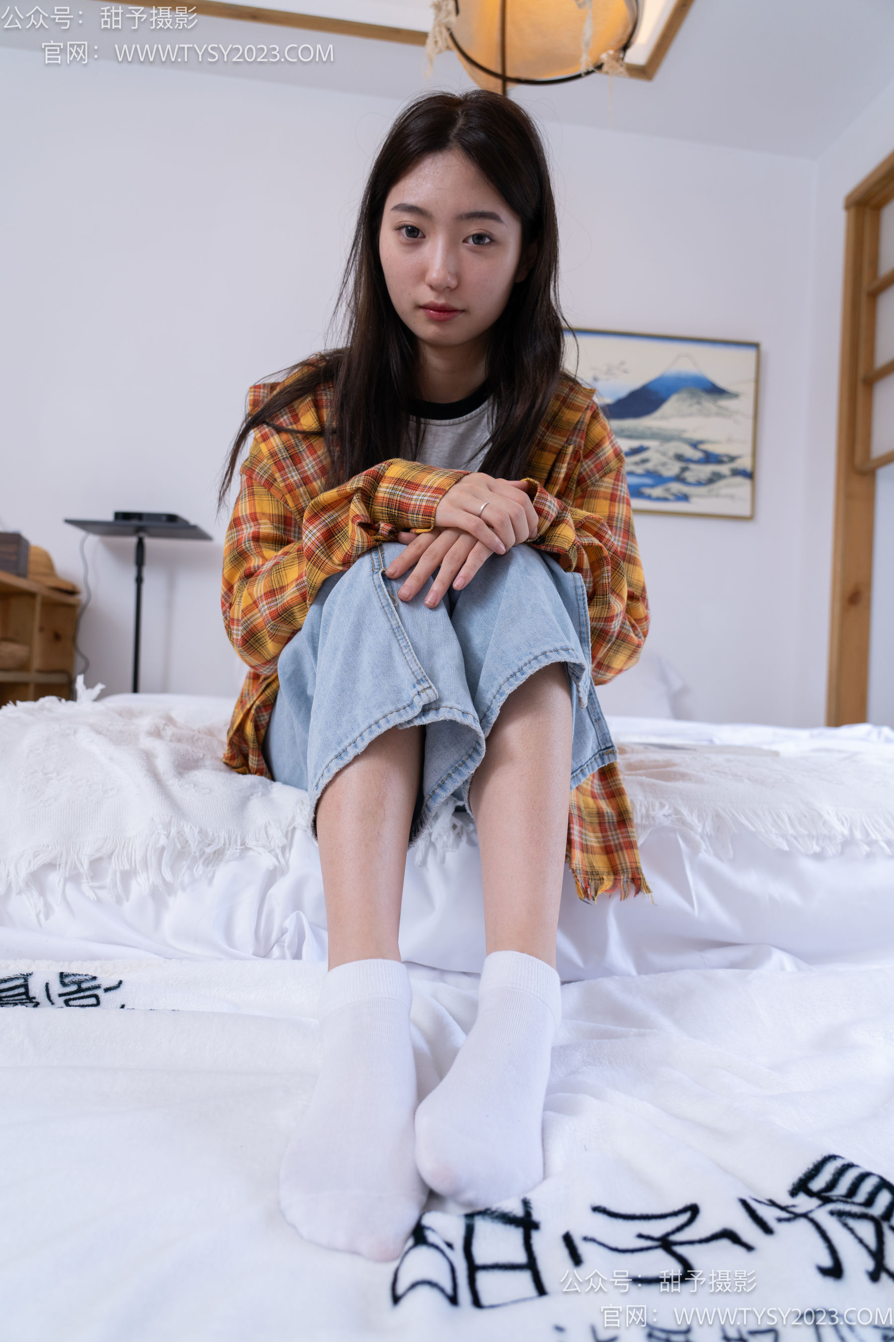 甜予摄影 No.078 雪梨 -帆布鞋、白棉袜、裸足/(140P)