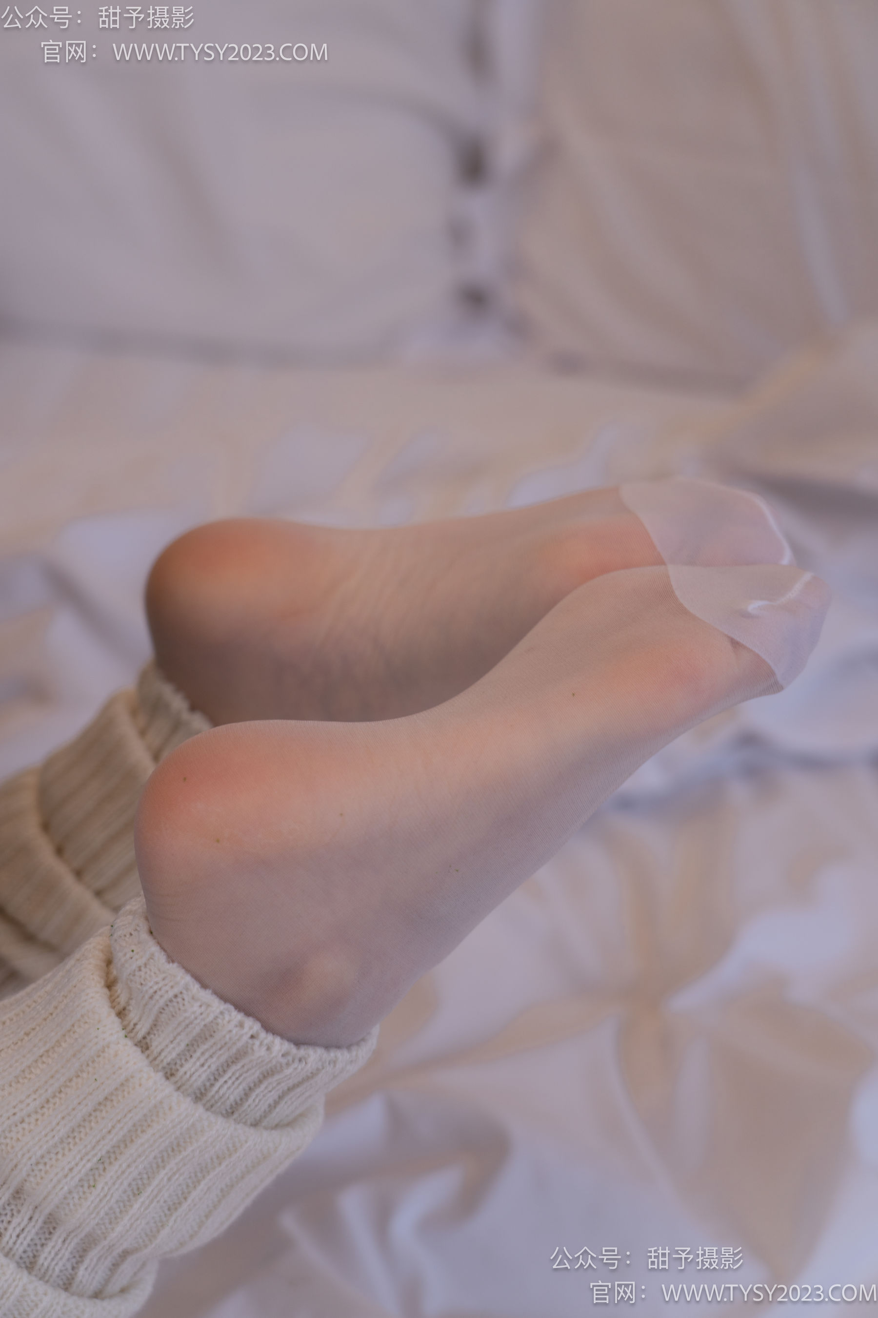 甜予摄影 No.097 齐齐 -运动鞋、薄白丝（脚尖加固款）/(125P)