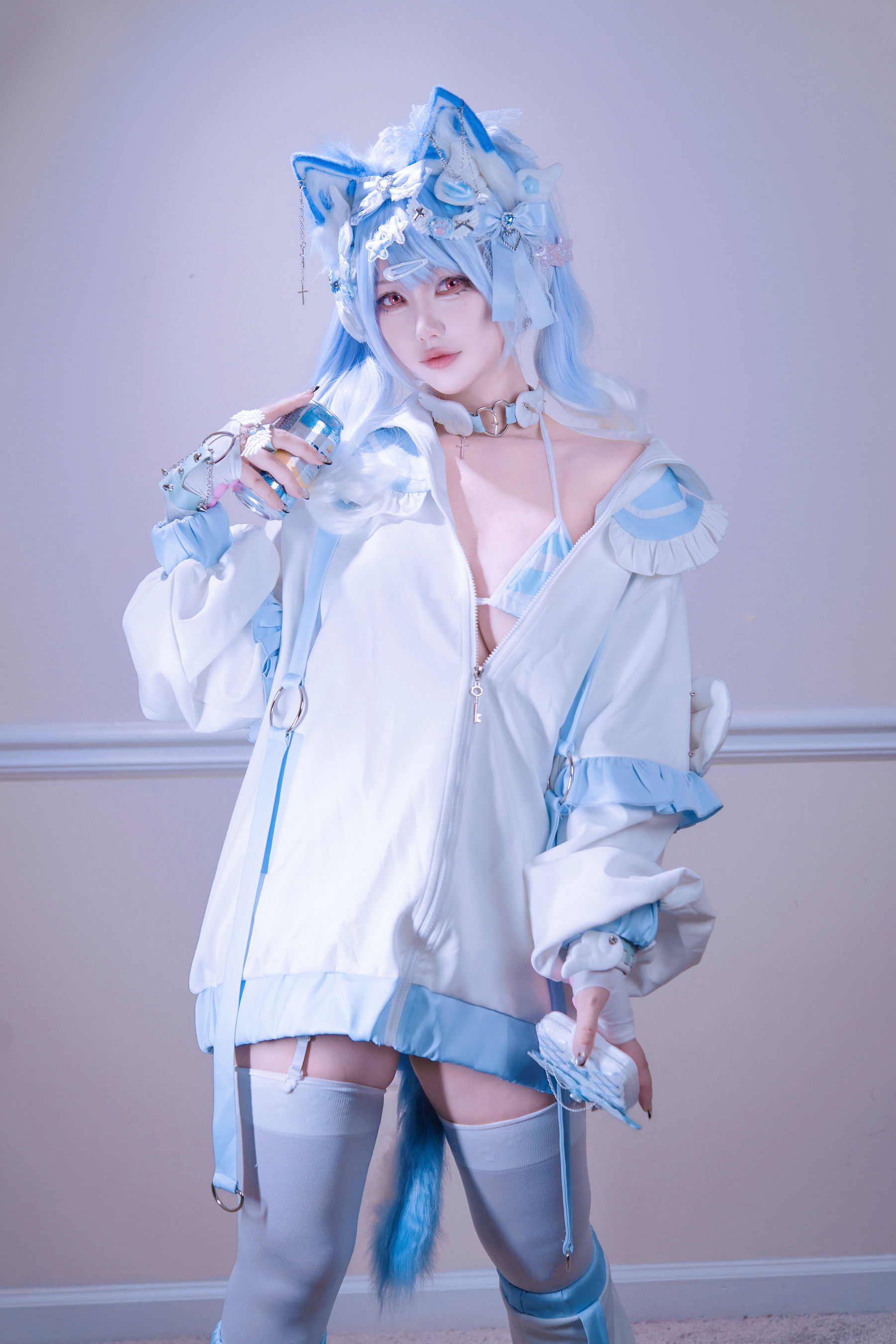 狐洛洛子 - 水色猫猫头/(40P)