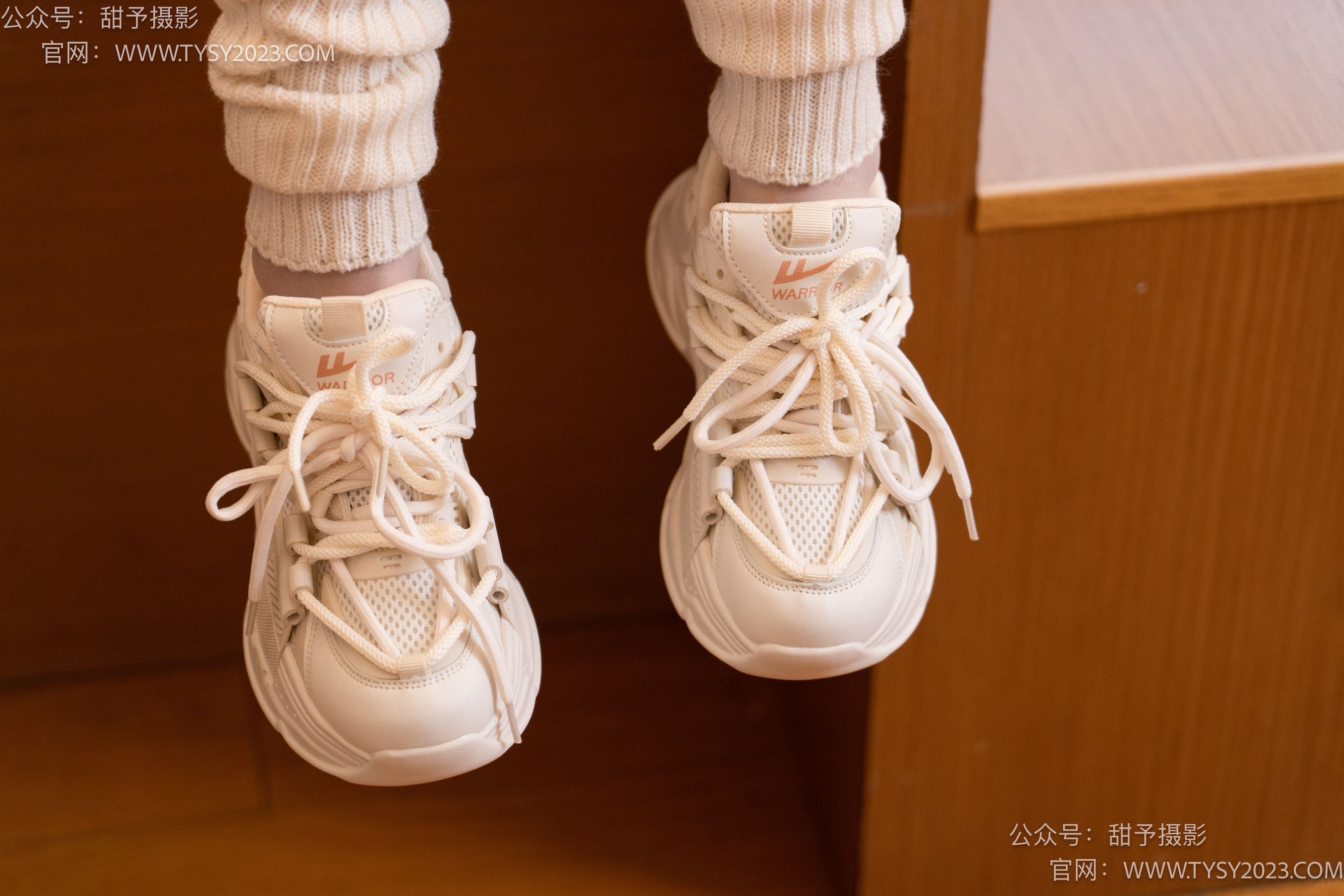 甜予摄影 No.097 齐齐 -运动鞋、薄白丝（脚尖加固款）/(125P)