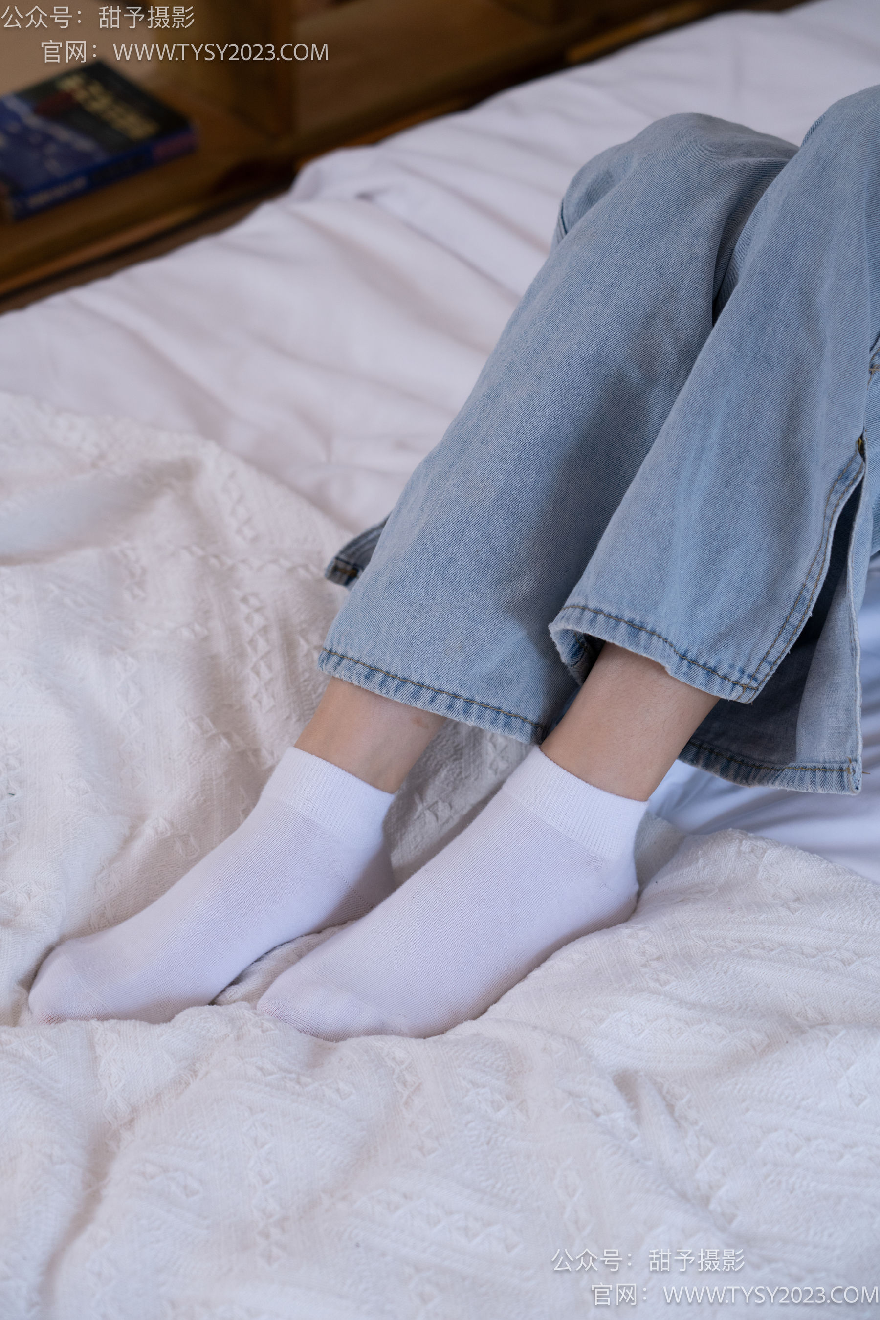 甜予摄影 No.078 雪梨 -帆布鞋、白棉袜、裸足/(140P)