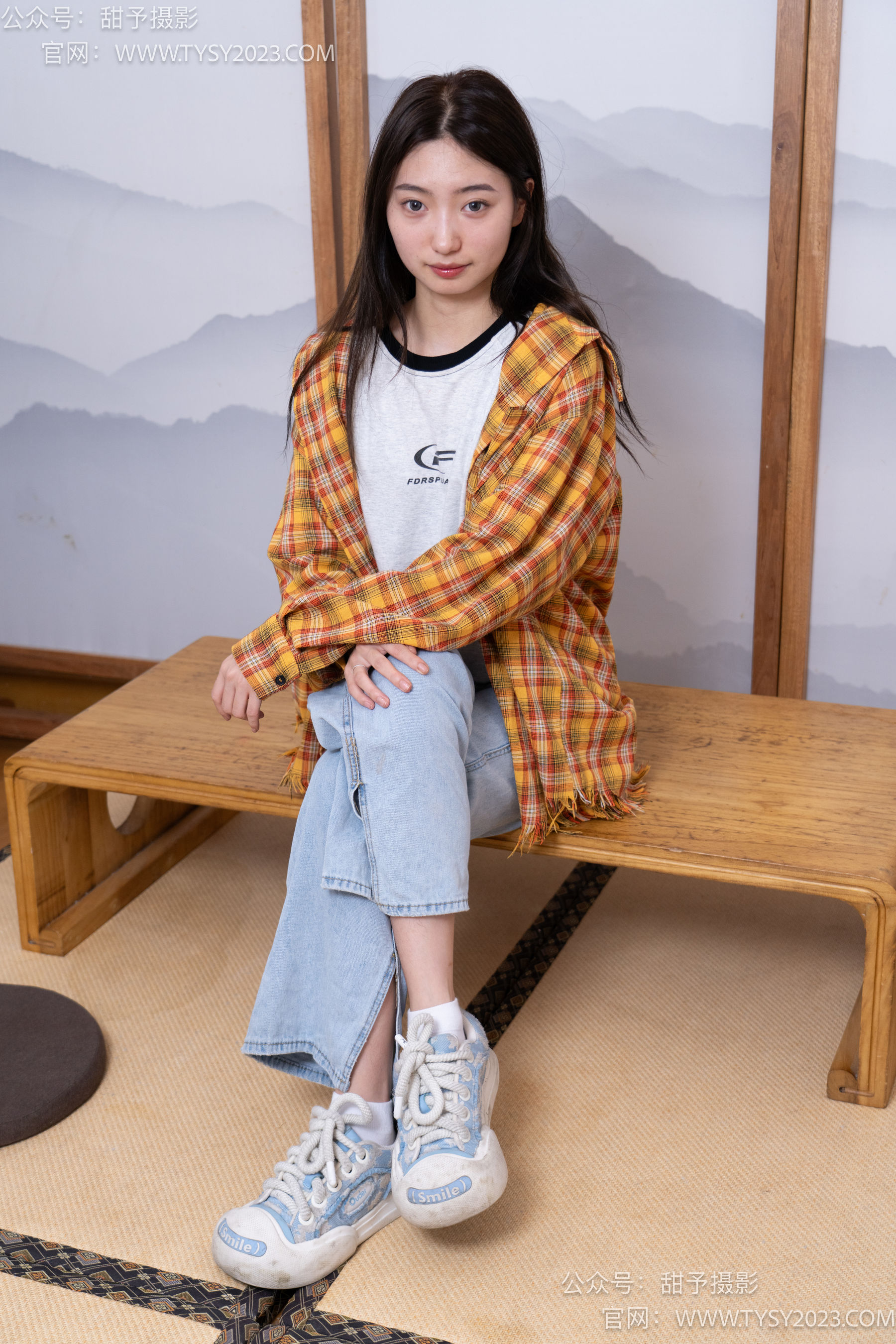 甜予摄影 No.078 雪梨 -帆布鞋、白棉袜、裸足/(140P)