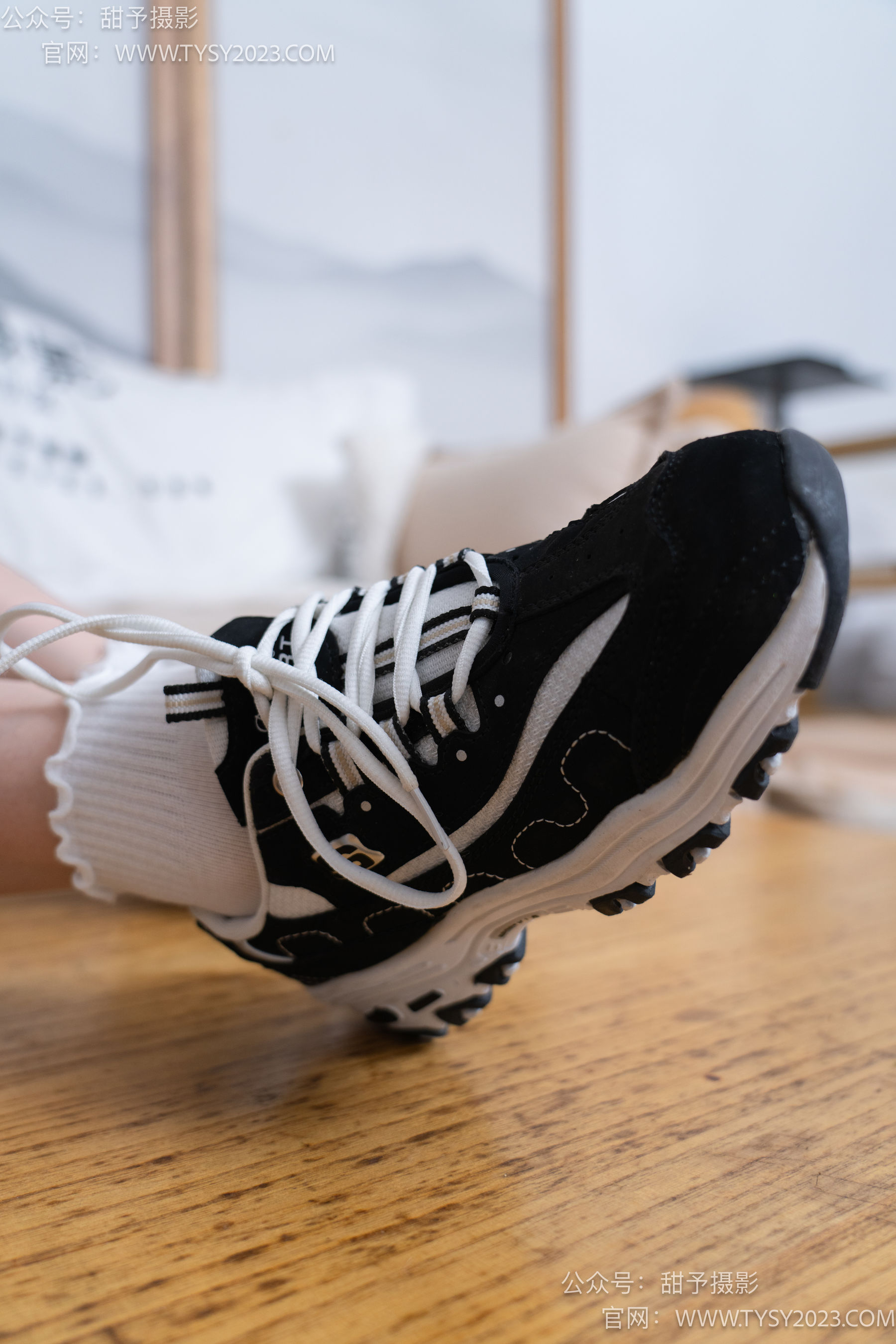 甜予摄影 No.083 璇璇 -运动鞋、白棉袜、裸足/(133P)