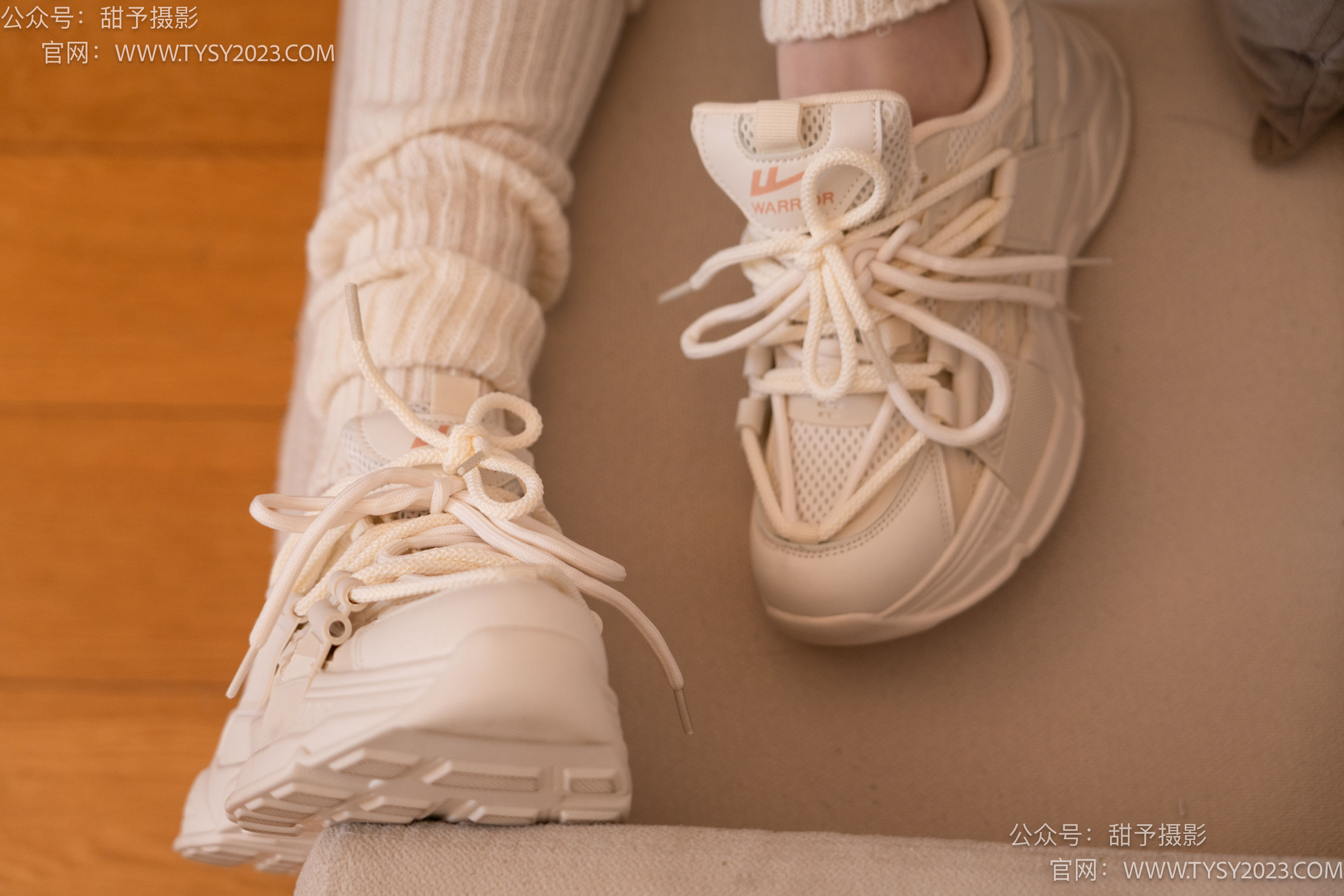 甜予摄影 No.097 齐齐 -运动鞋、薄白丝（脚尖加固款）/(125P)