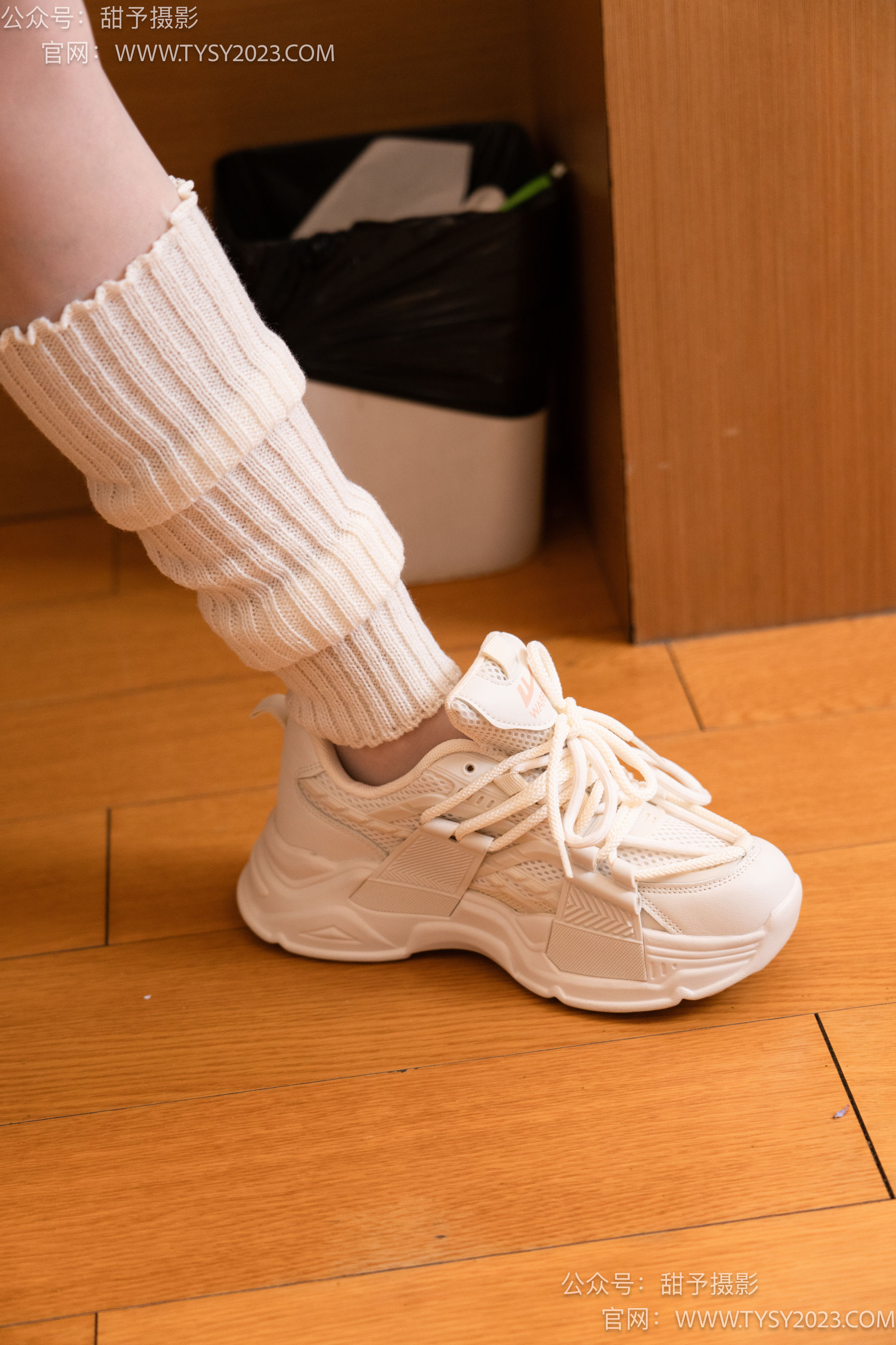 甜予摄影 No.097 齐齐 -运动鞋、薄白丝（脚尖加固款）/(125P)