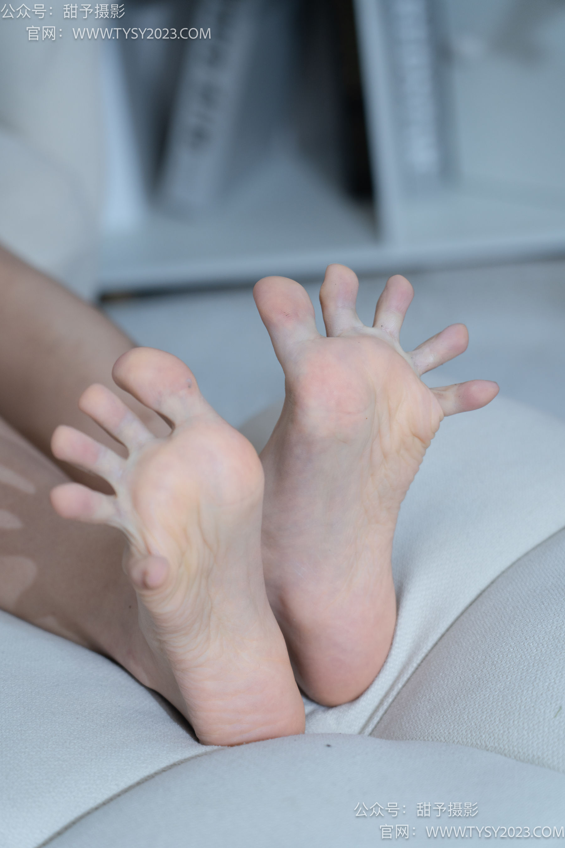 甜予摄影 No.082 筱筱 -帆布鞋、白棉袜、裸足/(116P)