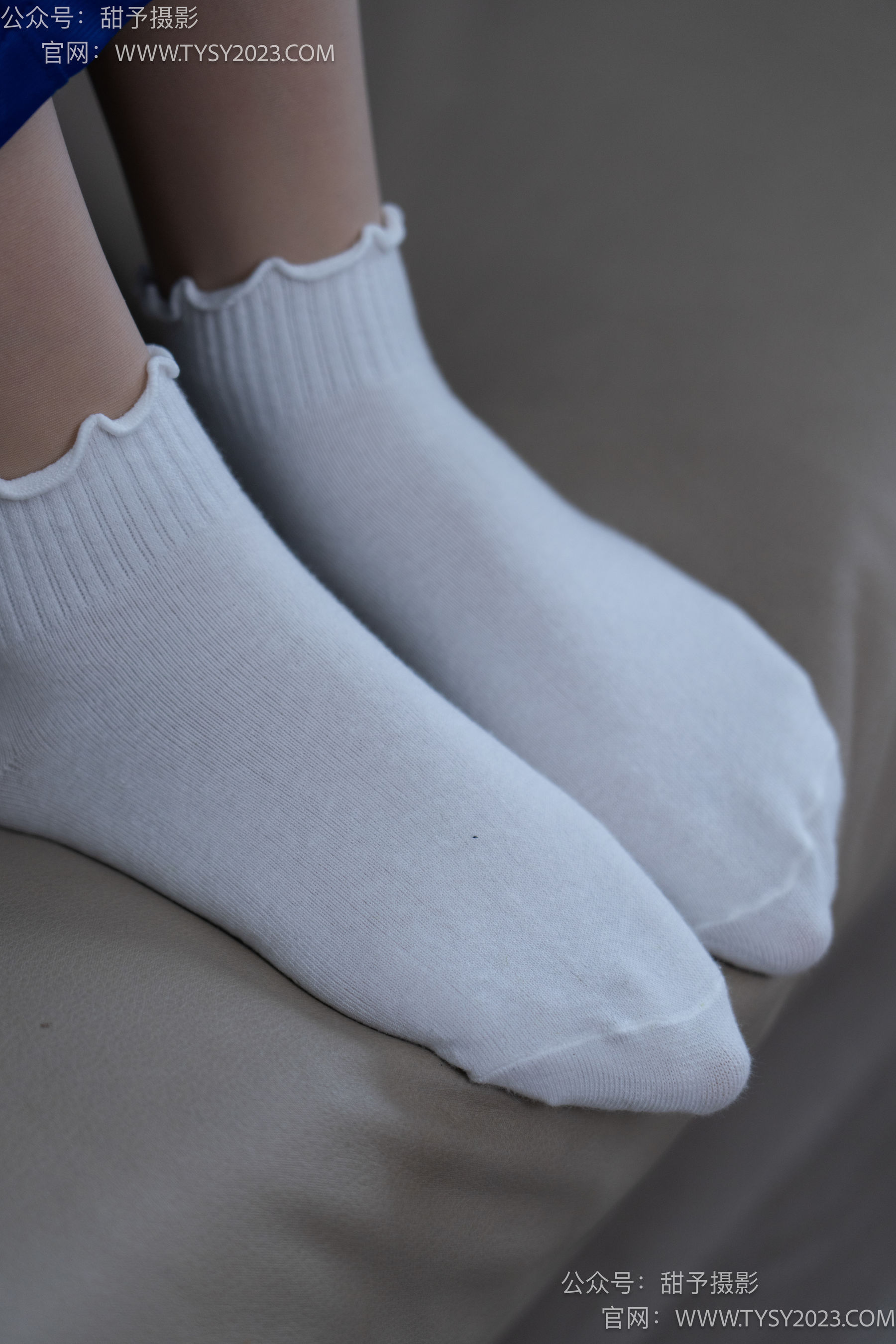 甜予摄影 No.098 璇璇 -校服、板鞋、白棉袜、肉丝（脚尖加固款）/(135P)