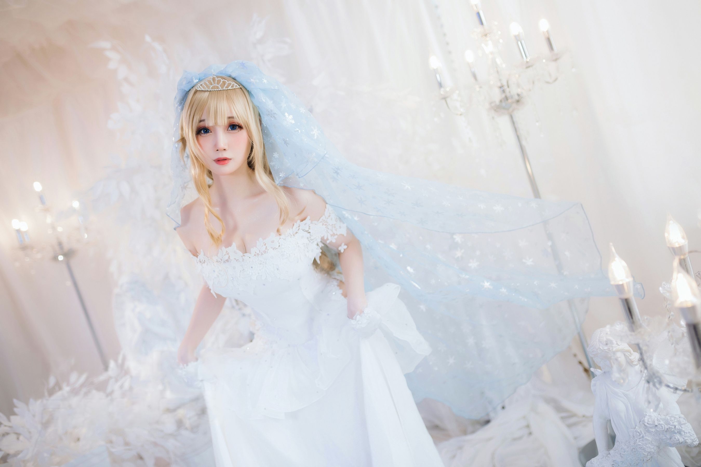 焖焖碳 - 少女前线 索米 婚纱/(42P)