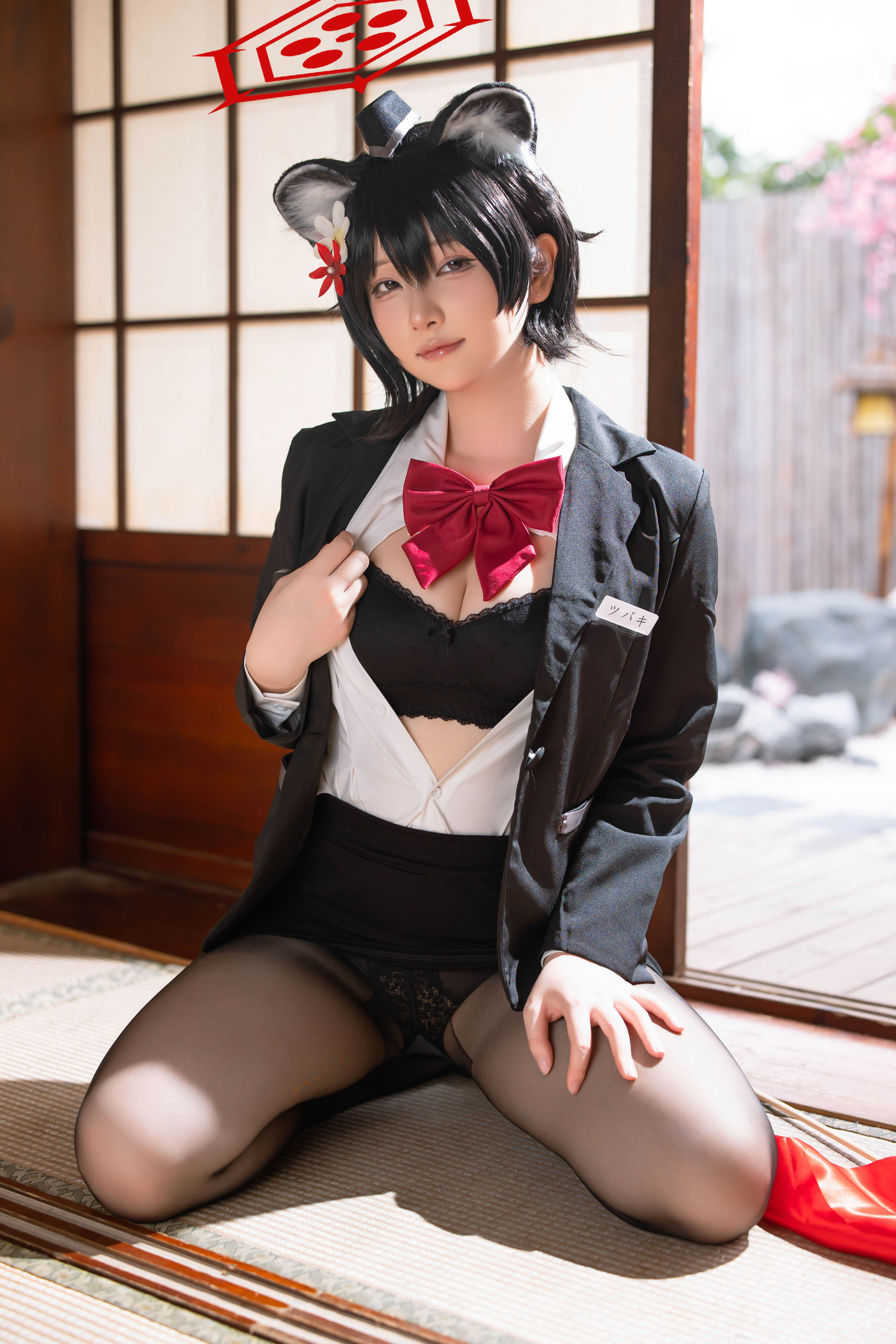 屿鱼 - 蔚蓝档案 春日椿 导游/(45P)