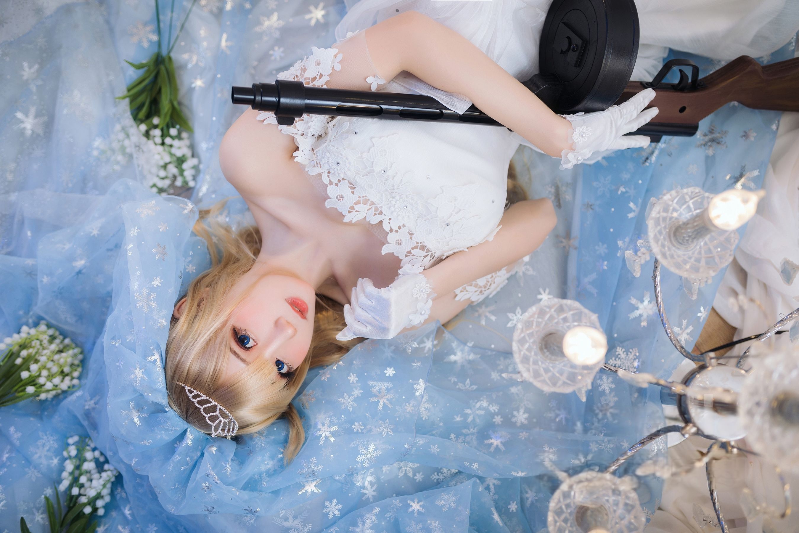 焖焖碳 - 少女前线 索米 婚纱/(42P)