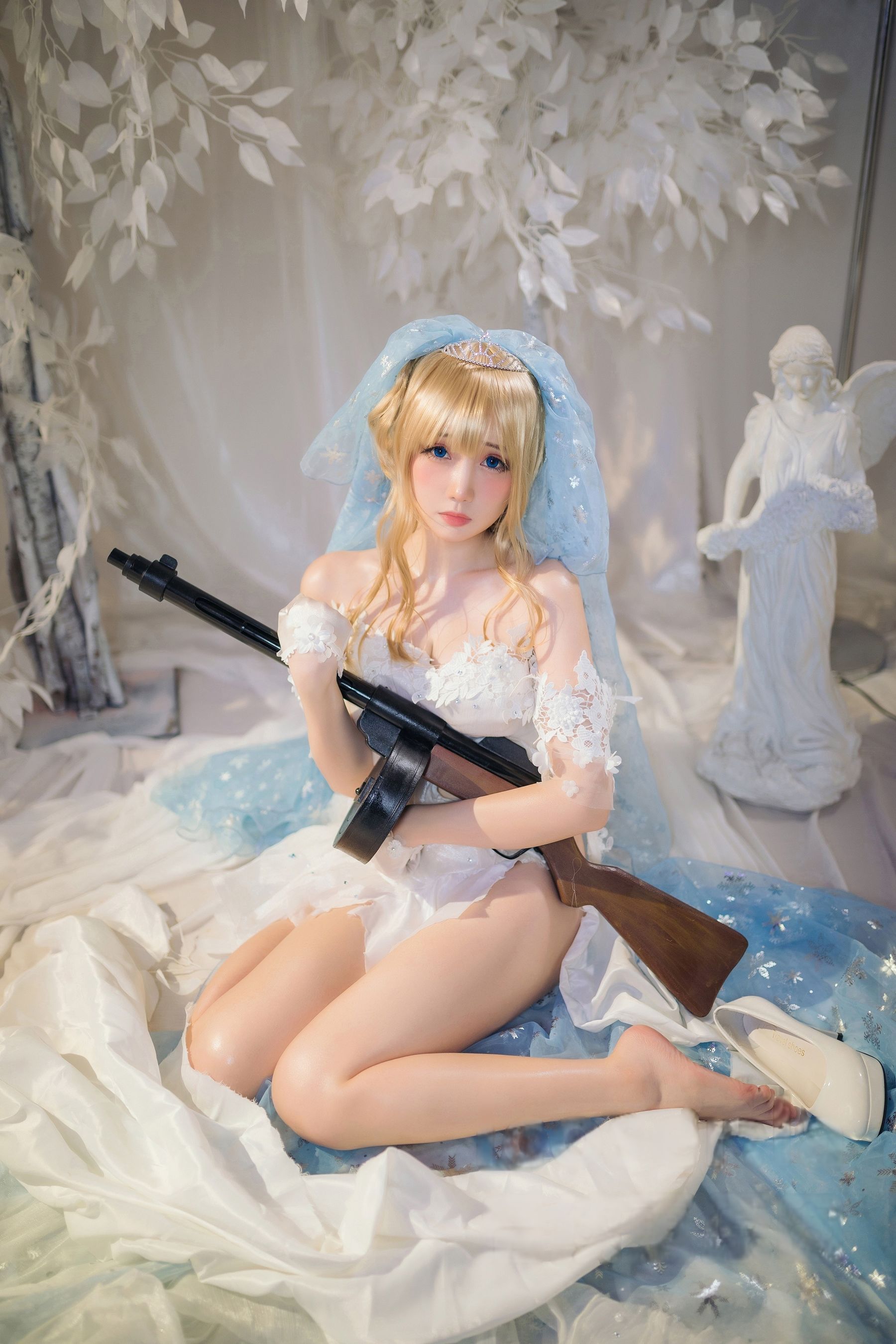 焖焖碳 - 少女前线 索米 婚纱/(42P)