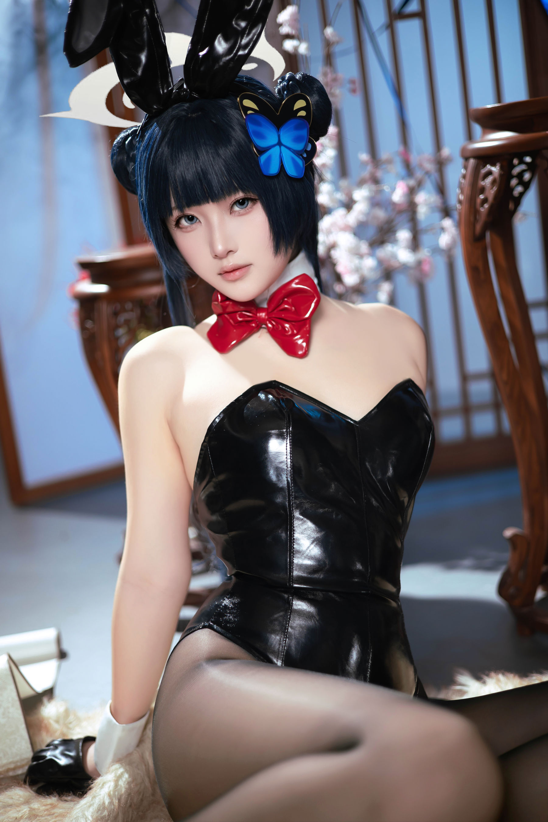 屿鱼 - 蔚蓝档案 龙华妃咲 兔女郎/(30P)