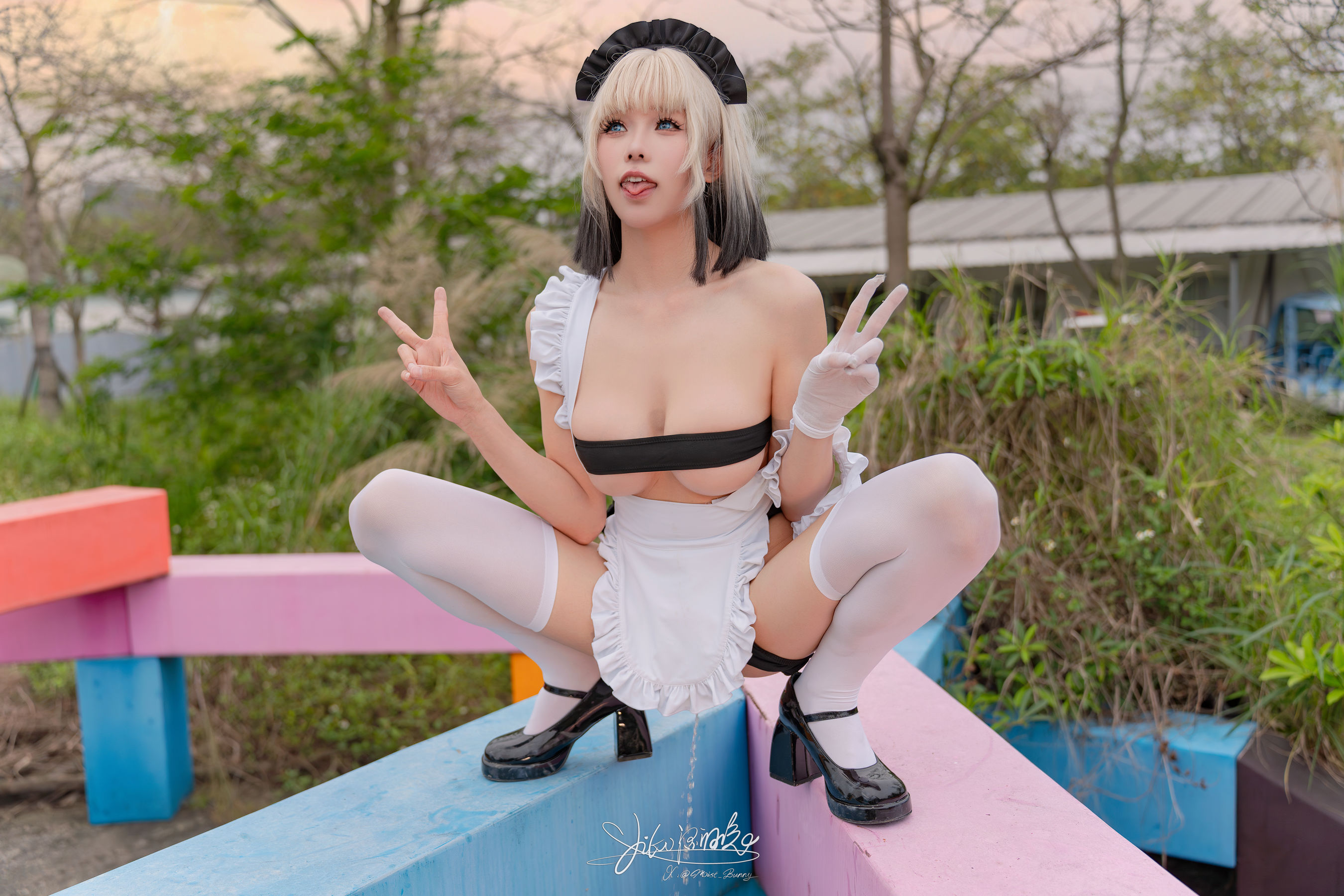 咬一口兔娘 - 战斗女仆/(76P)