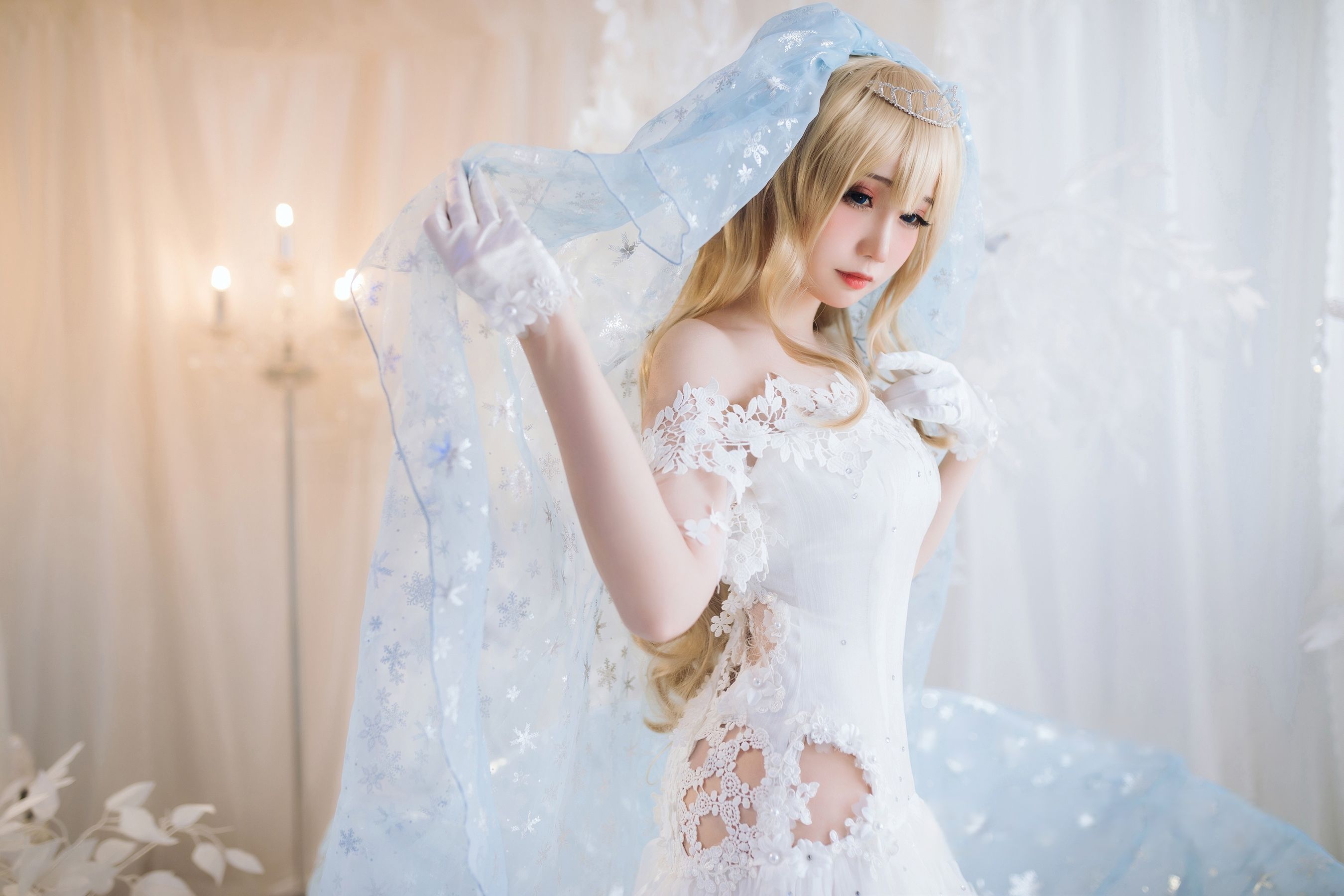 焖焖碳 - 少女前线 索米 婚纱/(42P)