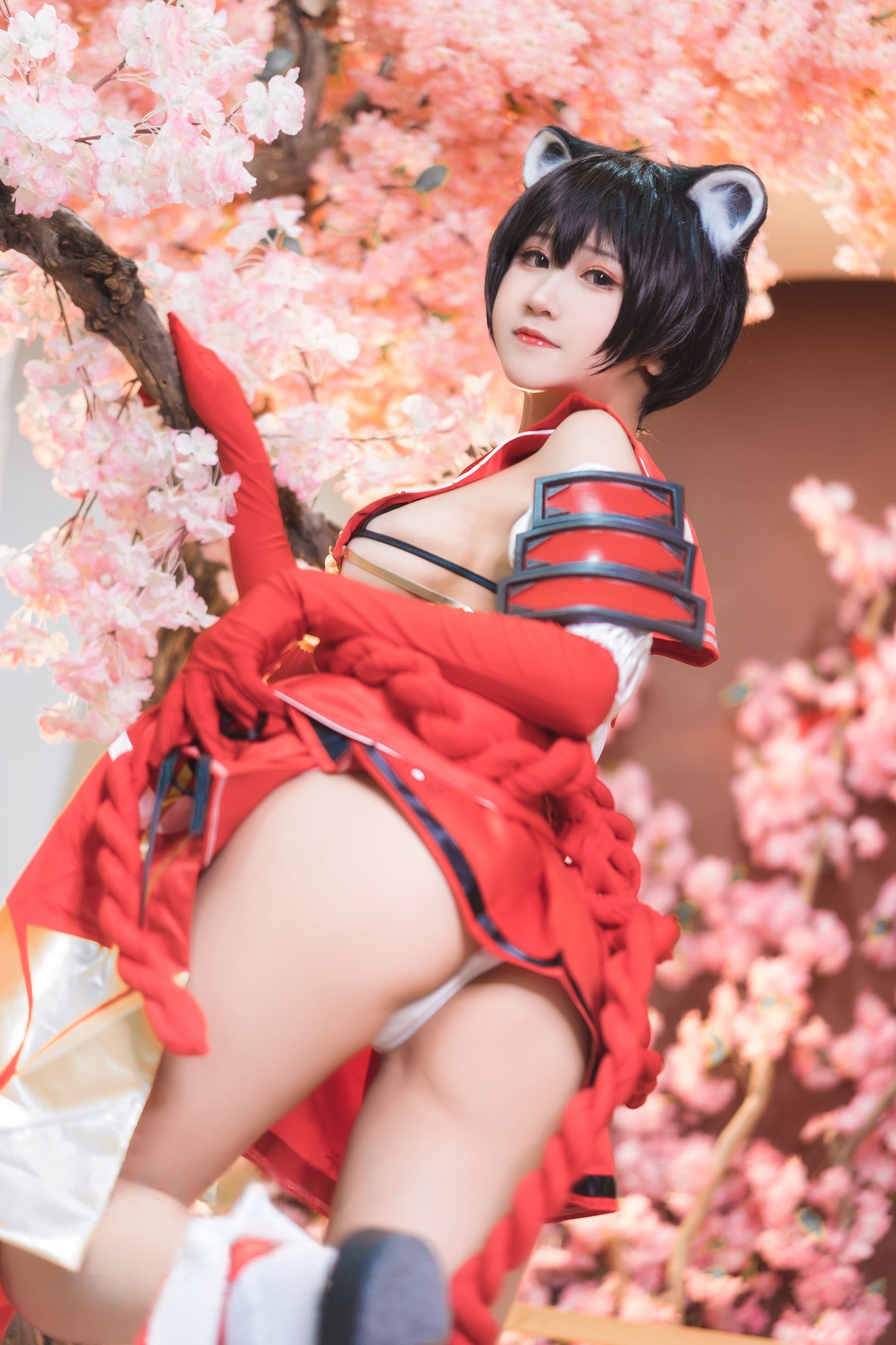 微博妹子三度_69 - 蔚蓝档案 春日椿/(40P)