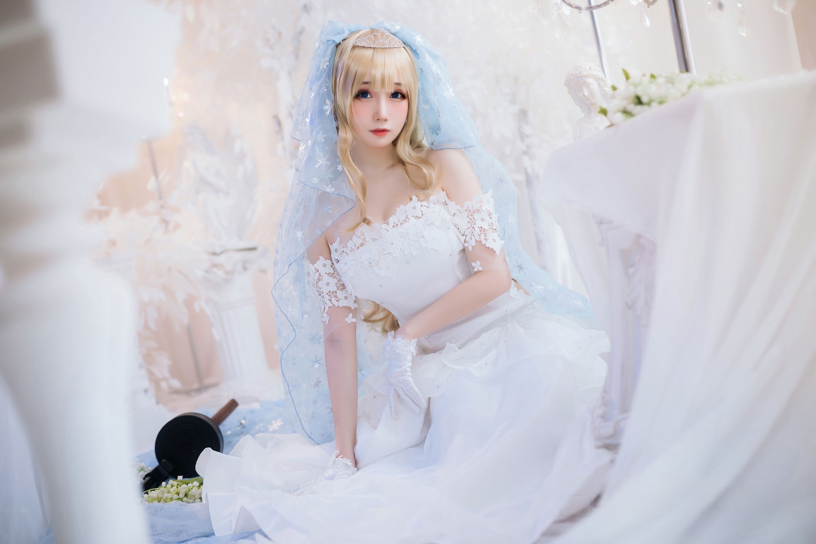 焖焖碳 - 少女前线 索米 婚纱/(42P)