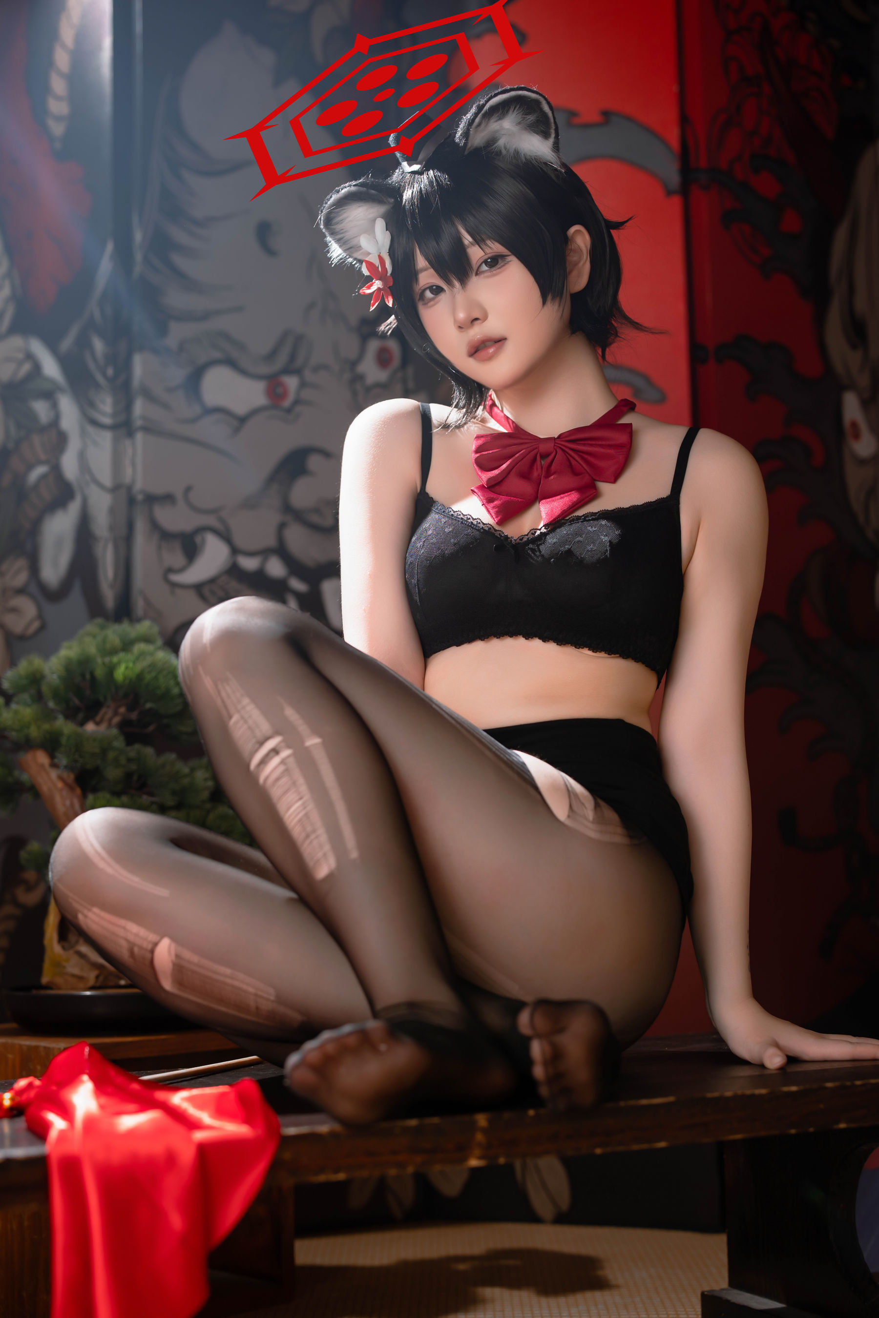 屿鱼 - 蔚蓝档案 春日椿 导游/(45P)