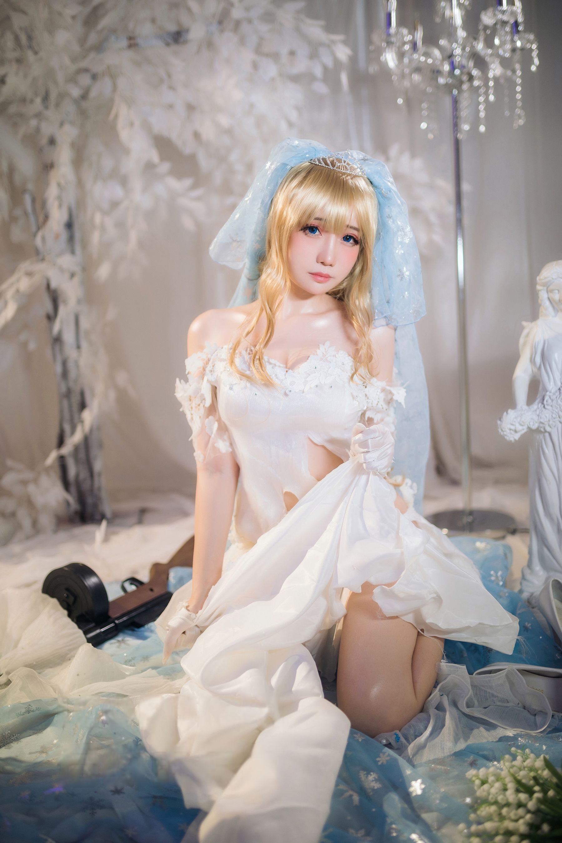 焖焖碳 - 少女前线 索米 婚纱/(42P)