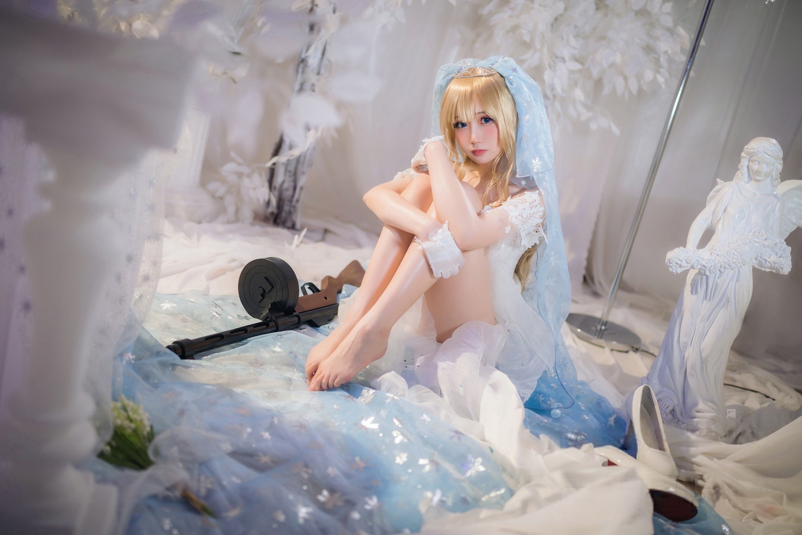 焖焖碳 - 少女前线 索米 婚纱/(42P)