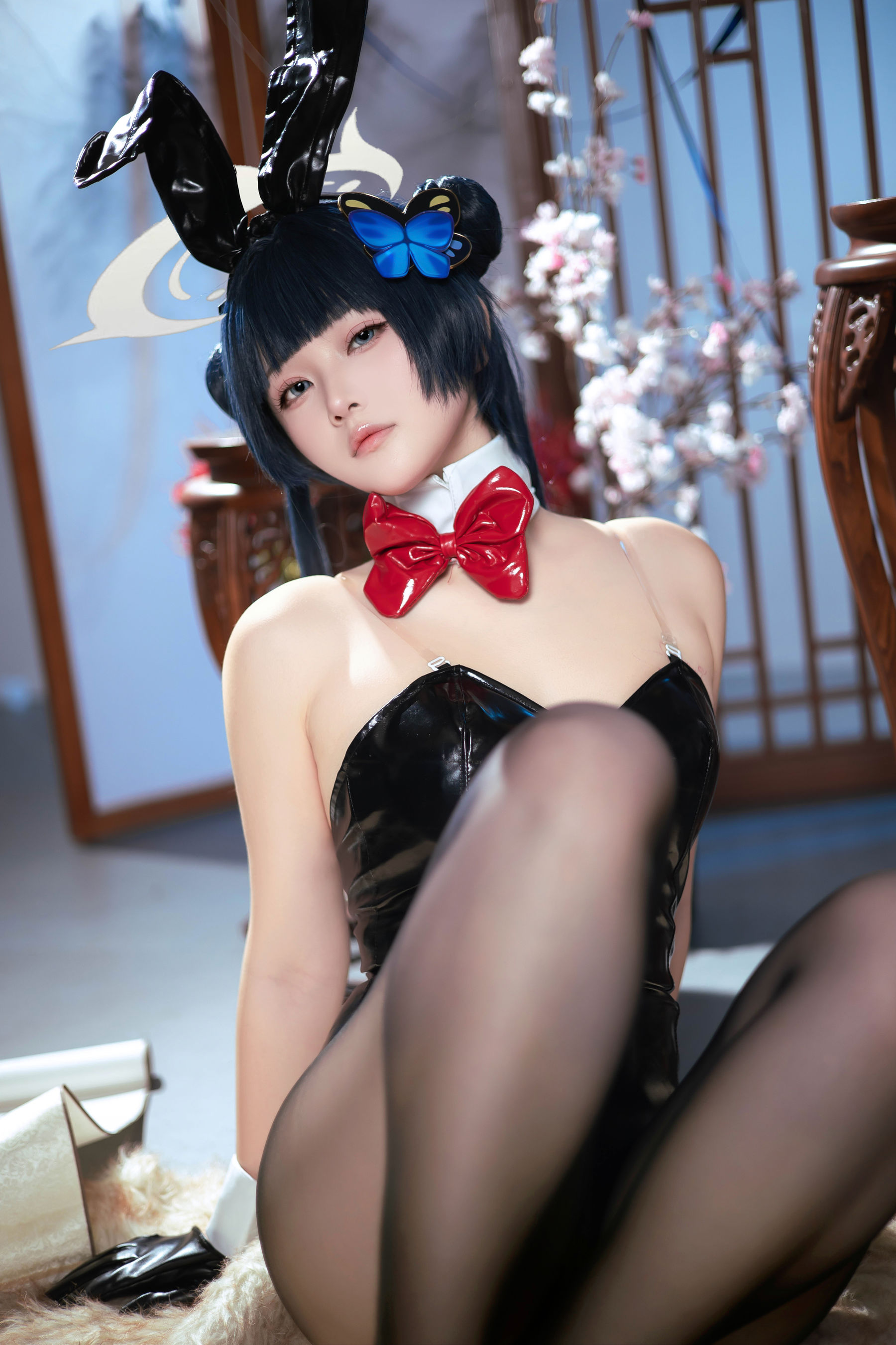 屿鱼 - 蔚蓝档案 龙华妃咲 兔女郎/(30P)