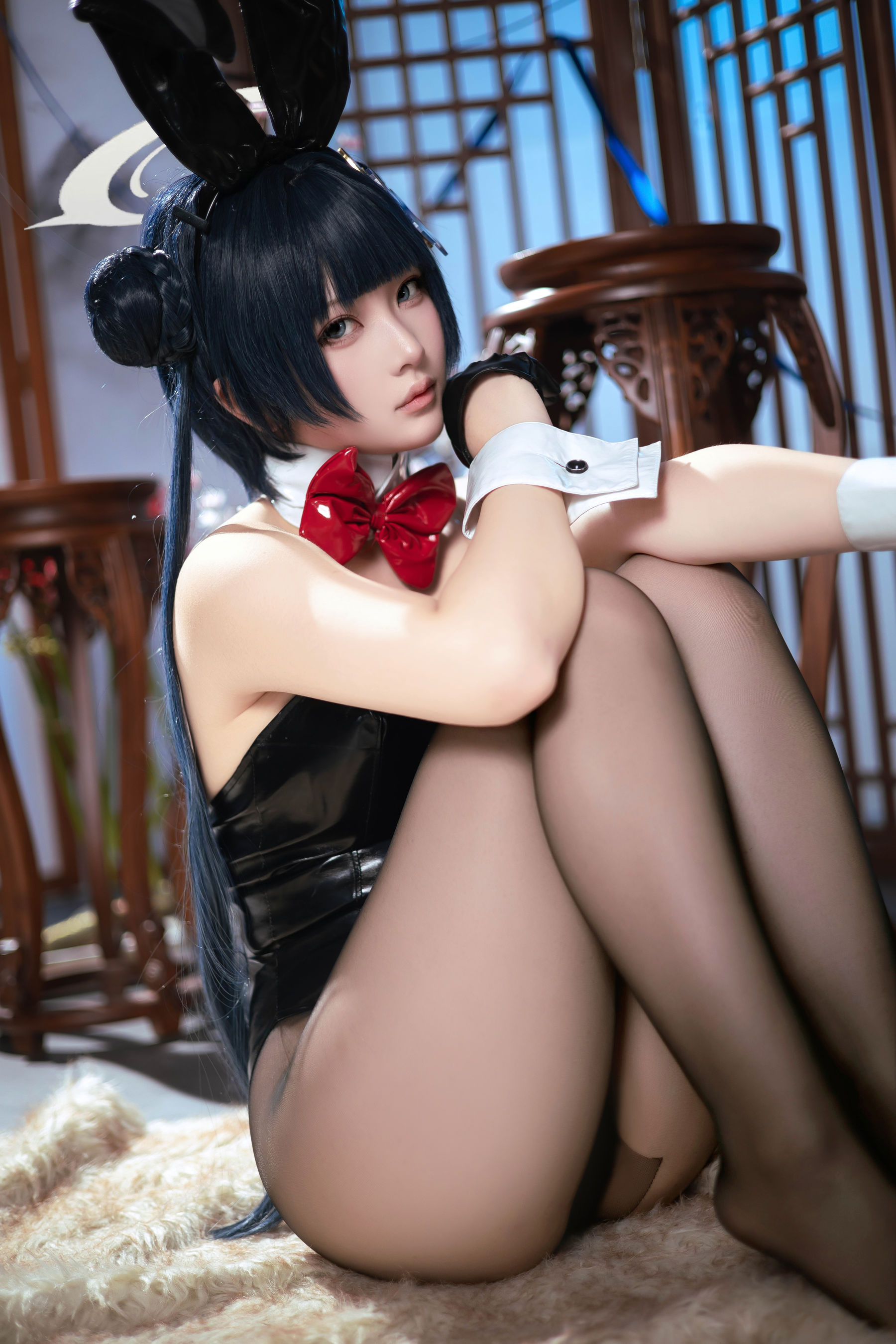 屿鱼 - 蔚蓝档案 龙华妃咲 兔女郎/(30P)