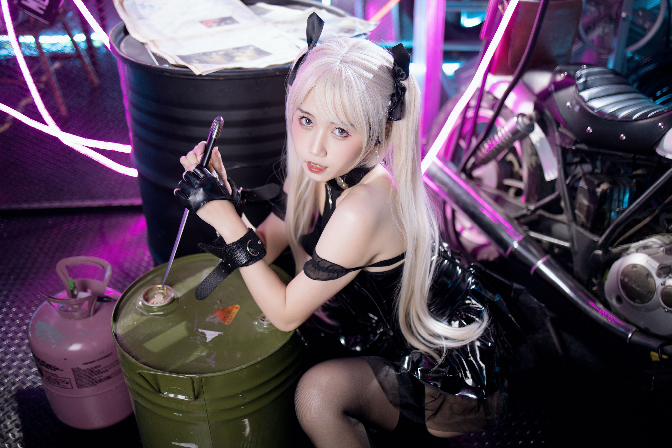 微博人气Coser不呆猫 - 小恶魔/(73P)