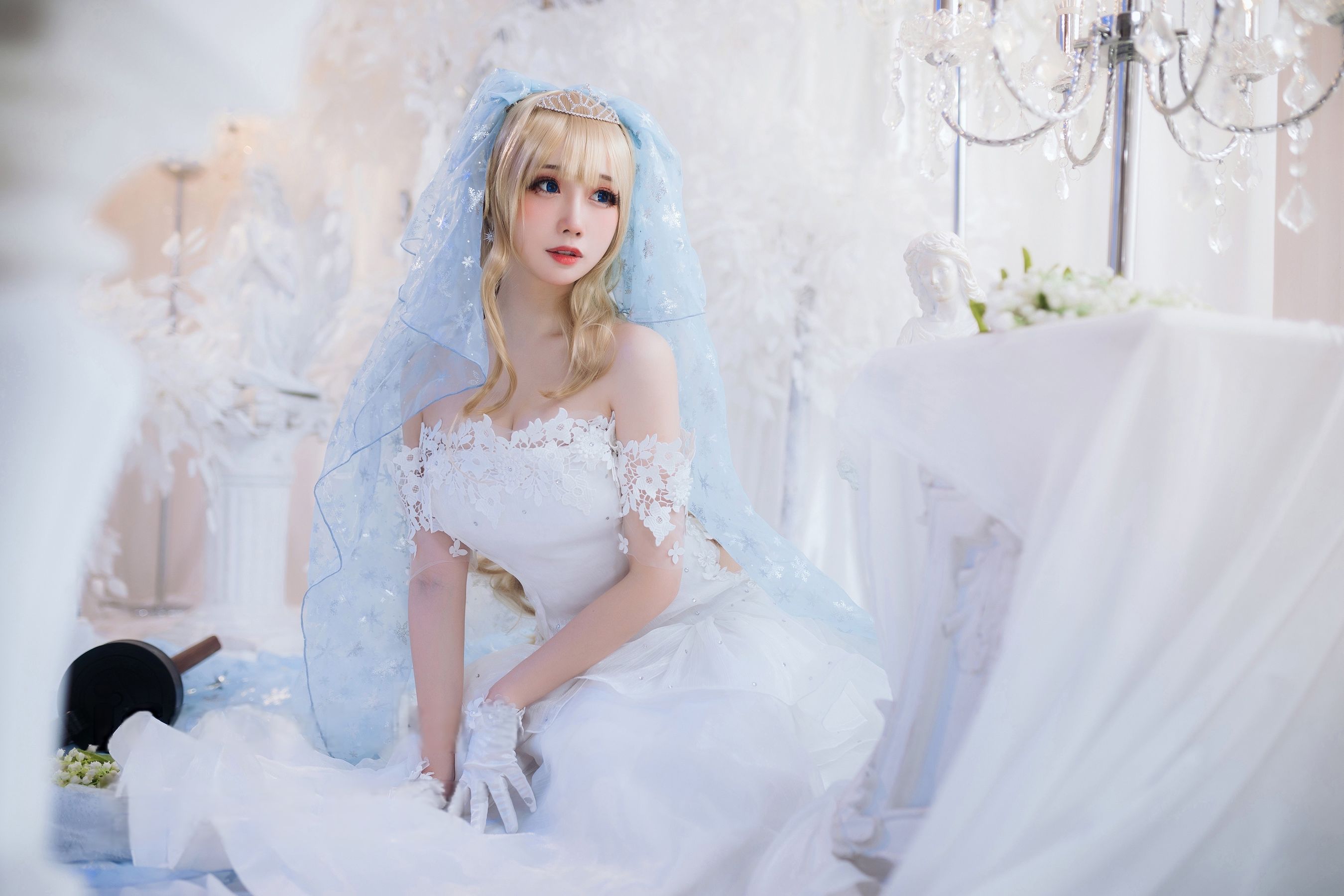 焖焖碳 - 少女前线 索米 婚纱/(42P)