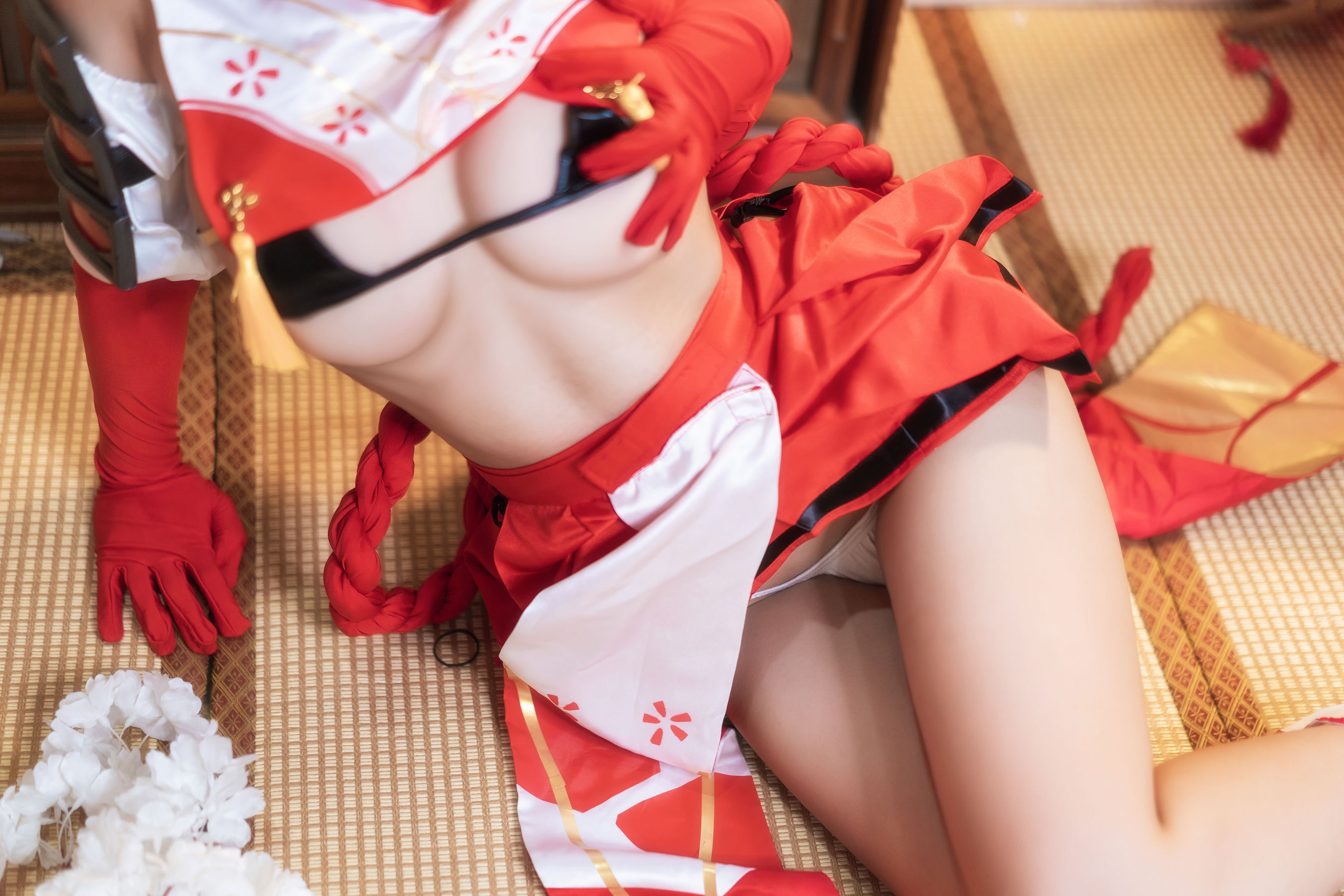 微博妹子三度_69 - 蔚蓝档案 春日椿/(40P)