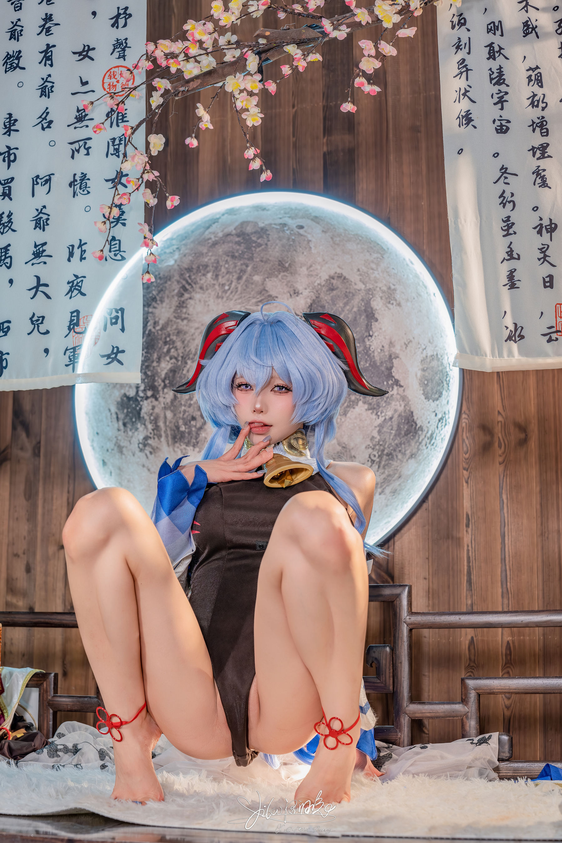 咬一口兔娘 - 循循守月 甘雨/(75P)