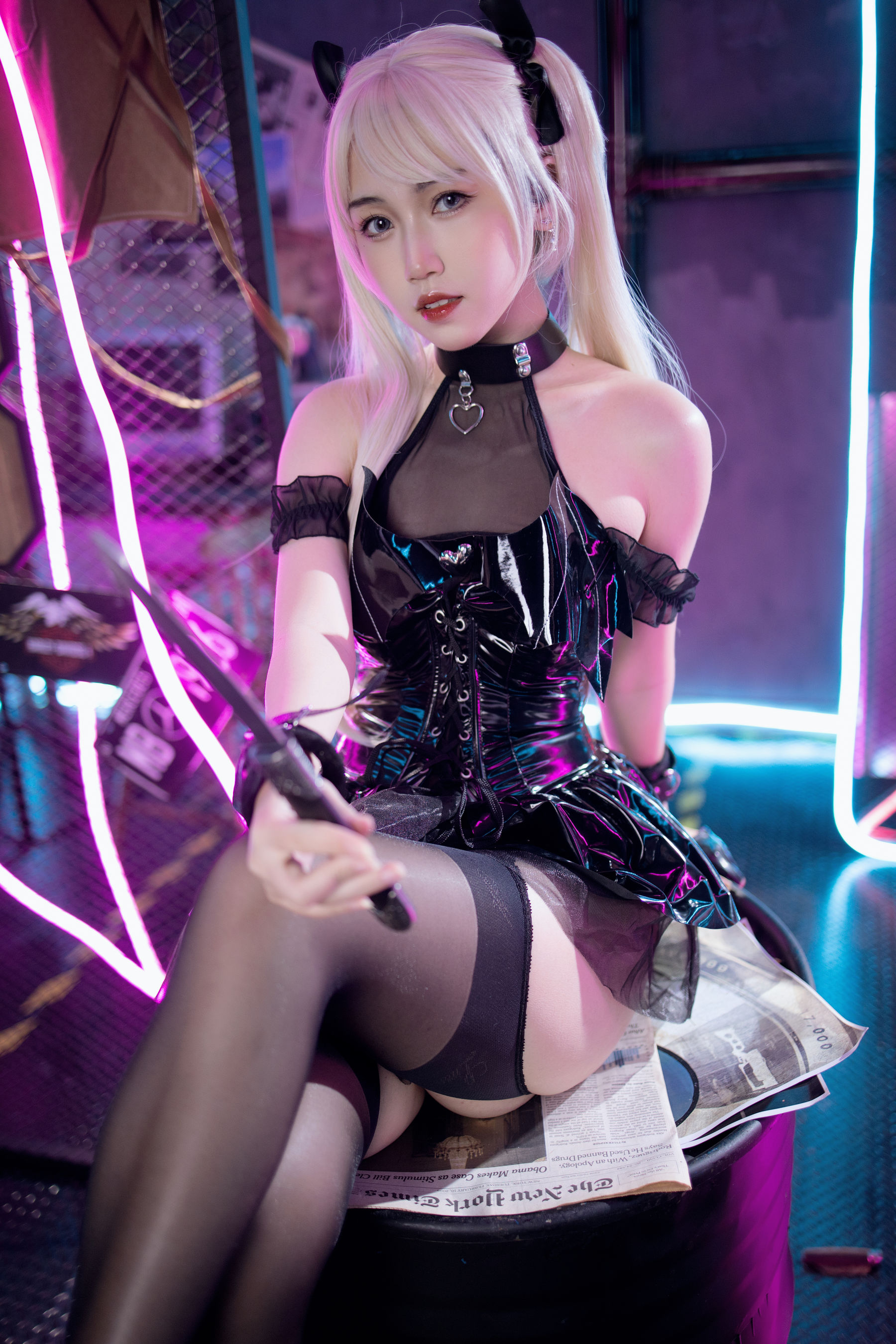 微博人气Coser不呆猫 - 小恶魔/(73P)