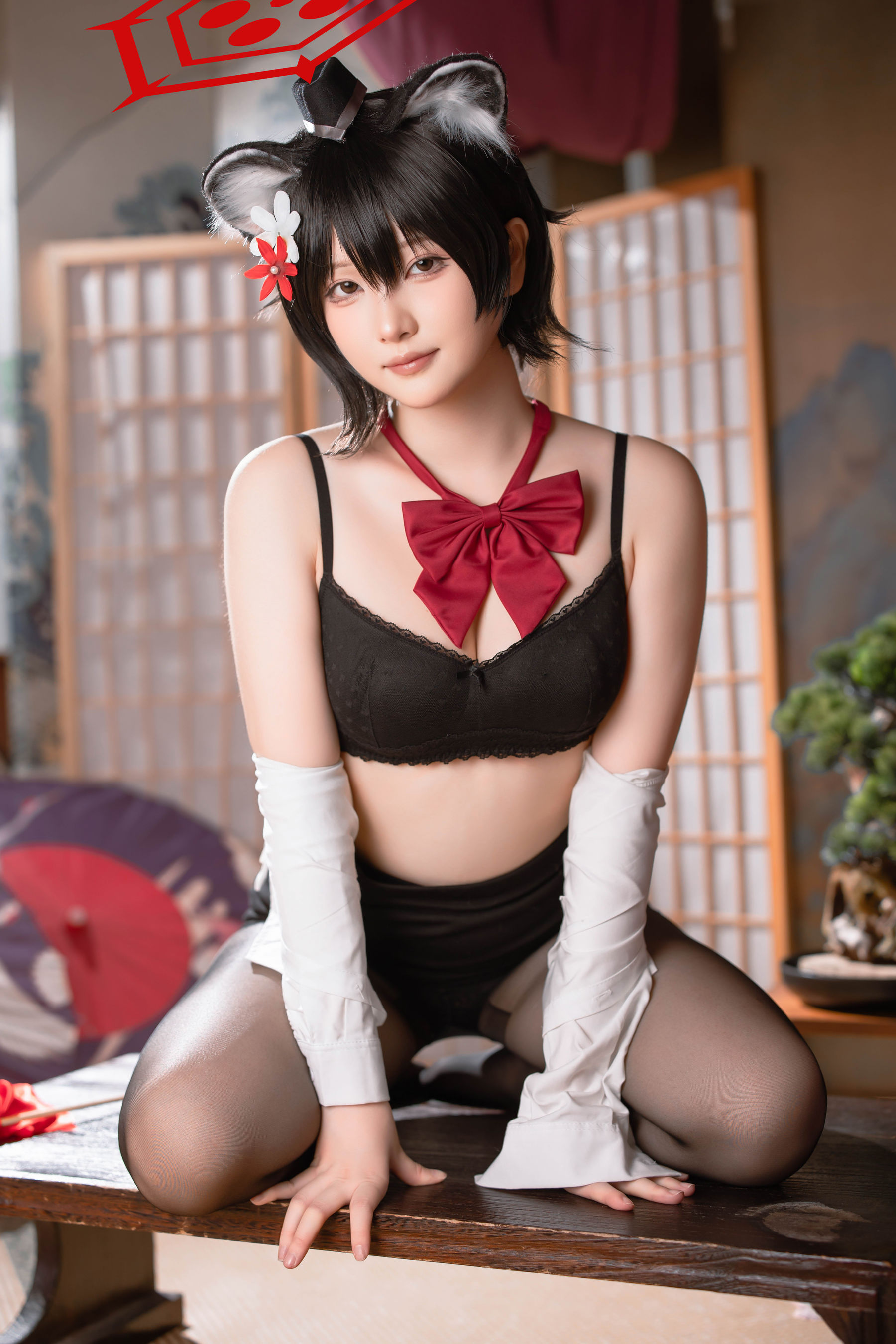 屿鱼 - 蔚蓝档案 春日椿 导游/(45P)