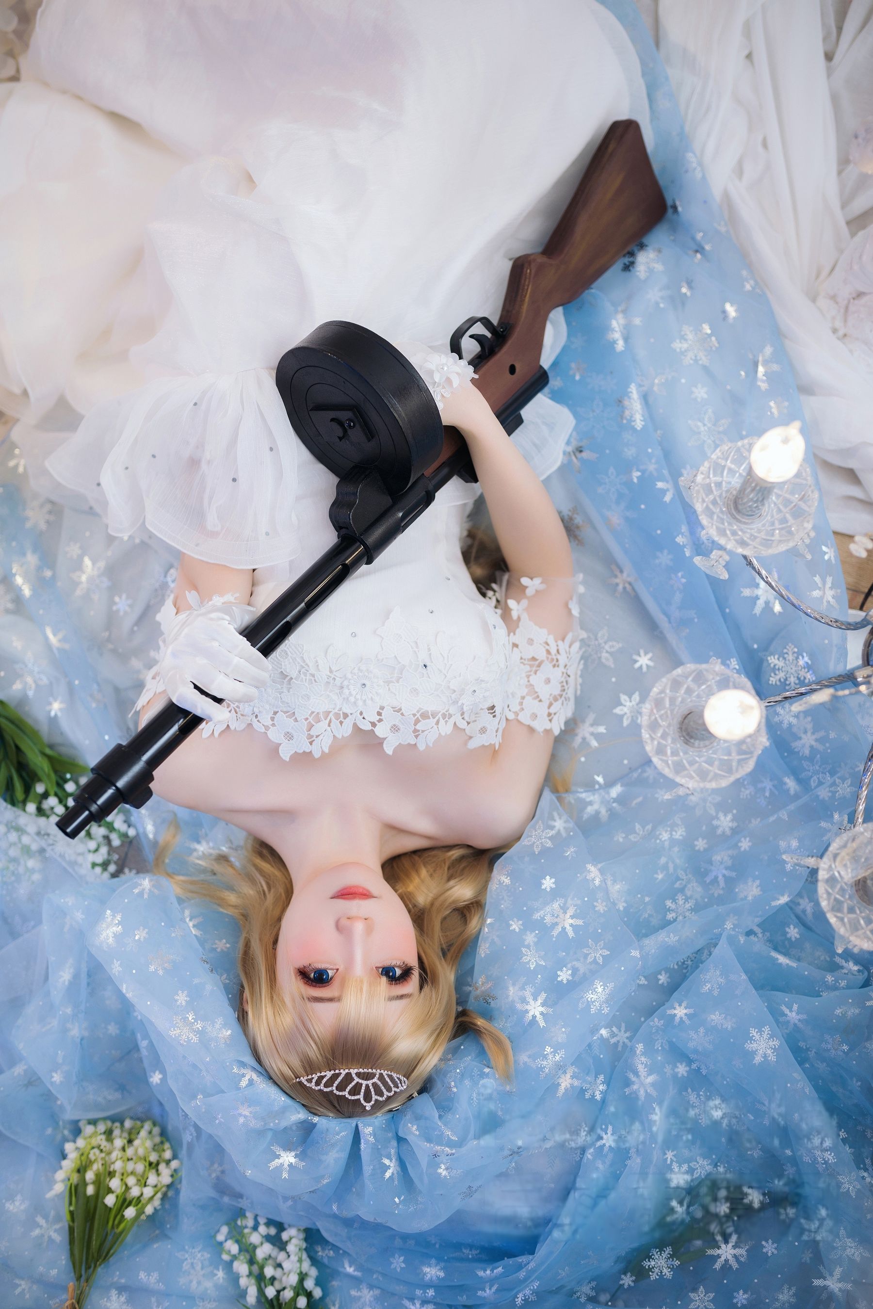 焖焖碳 - 少女前线 索米 婚纱/(42P)